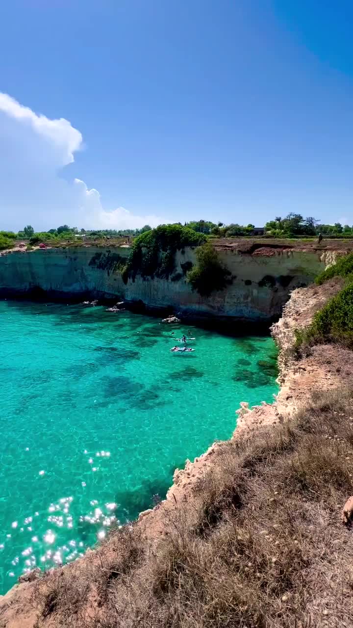 Breathtaking Blue Waters in Puglia, Italy 🌊💙