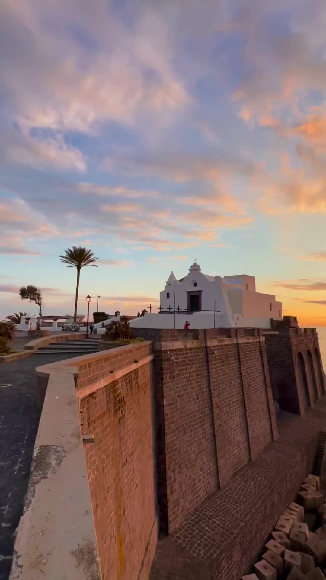 Stunning Forio Ischia Island Sunset Video