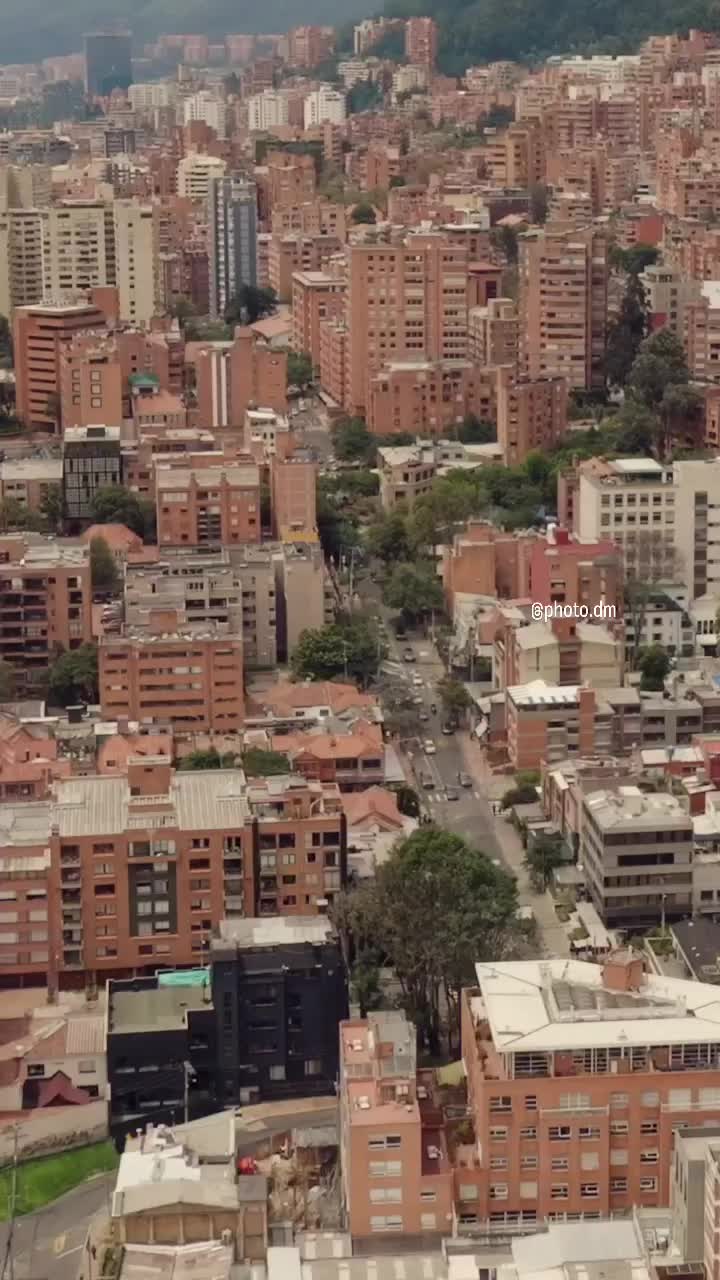 Stunning Aerial Views of Bogotá, Colombia 🧡🧡