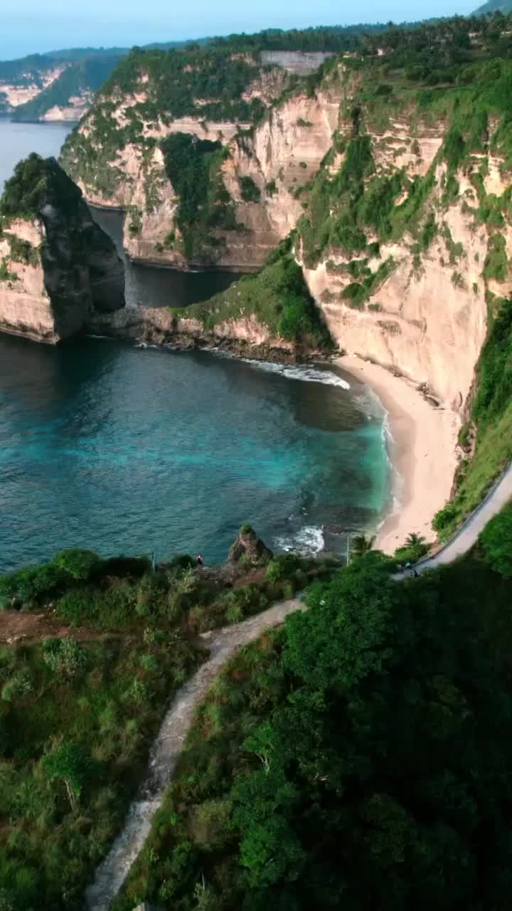 Breathtaking Diamond Beach View in Nusa Penida, Bali