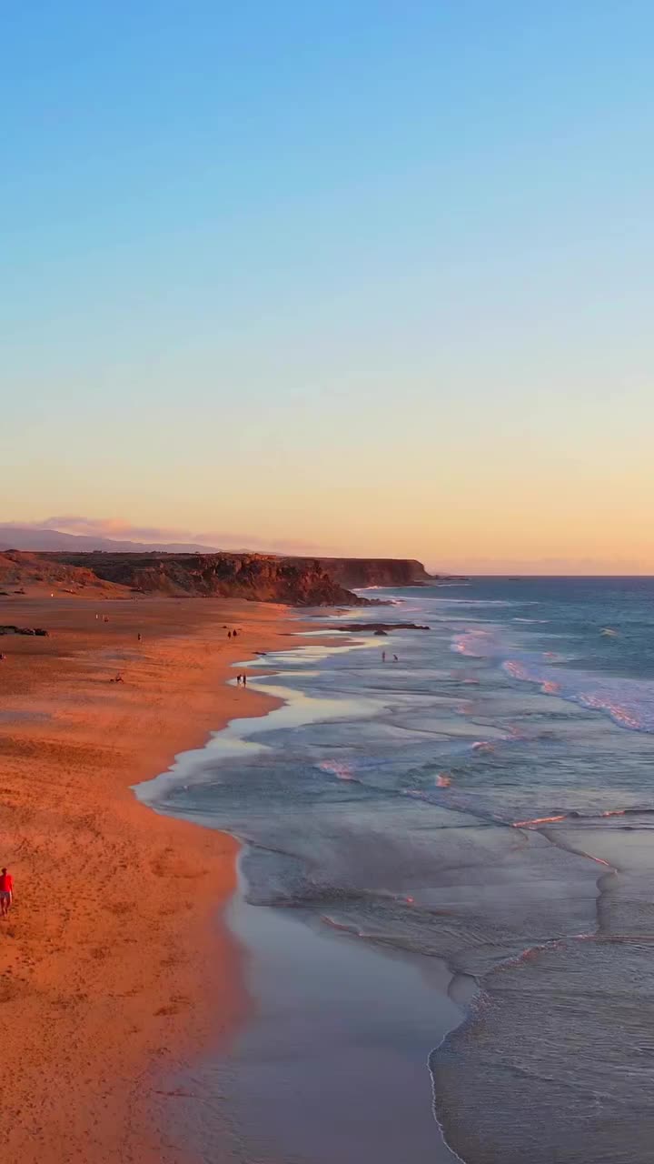 Unforgettable Sunset at El Cotillo Beach