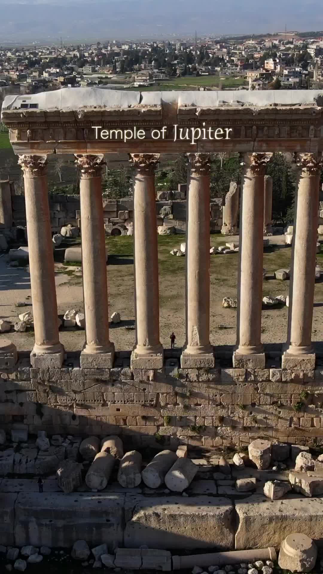 Explore the Majestic Temple of Jupiter in Baalbek