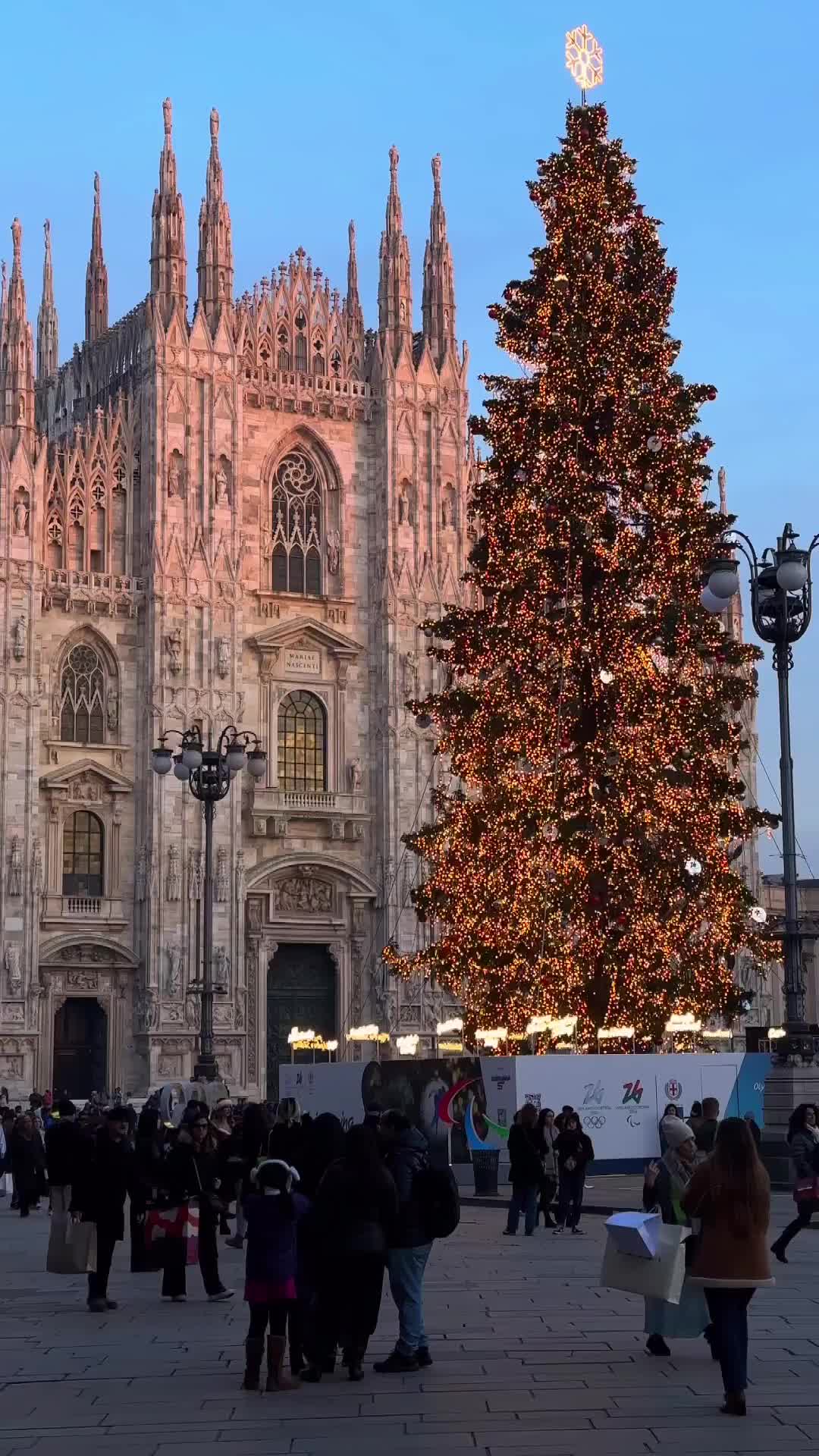 Christmas Magic at Piazza Duomo, Milan 🎄✨