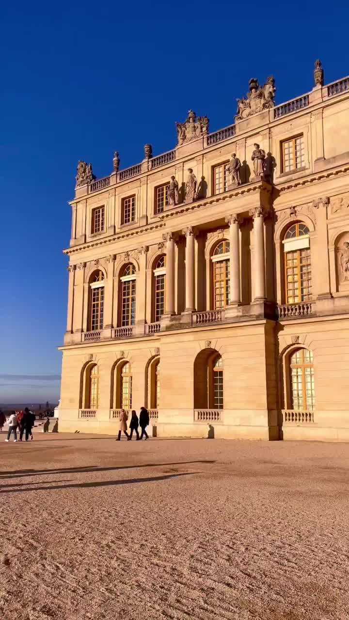 Winter Sunshine at Château de Versailles