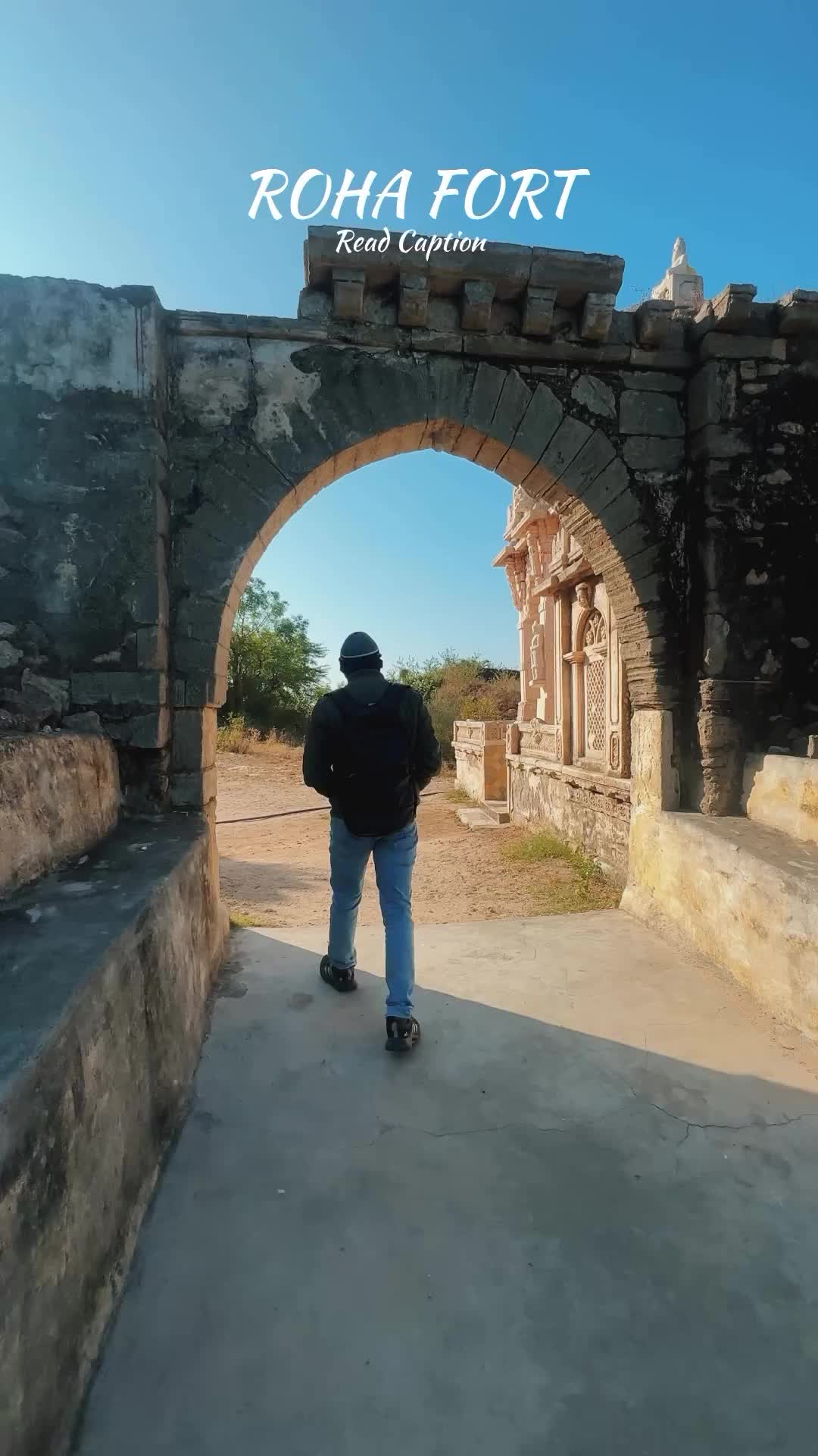 If you love delving in the past, and relive the stories of a bygone era, hit up Roha Fort
Located around 47 km from Mandvi, 51 km from the district of Bhuj, and about 127 km from the famous Rann Of Kutch in Gujarat, Roha is an offbeat destination sure to be a hit with history lovers and hikers. The fort stands at 800 feet above sea level on Roha Hill and overlooks the vast #rohafort town encircling it. 

The famous #gujarati poet Kalapi is believed to have spent a lot of time on this hill, penning many of his romantic verses. The serene and calm atmosphere of the place influenced the poet. 

Built during the 1550s, the fort complex was built in phases and came up over several decades under the various descendants of the rulers of the Roha jagir. The ‘jagirdar’ or ruler of the place Rao Khengarji–I established the town and his brother Sahebji then took over. There were once 52 villages under this fort. Covering an area of 16 acres, Roha also goes by the nickname of ‘Sumari Roha’, after the princesses from the Sumara state who took samadhi here after being defeated by Allauddin Khilji. 

It was his successor and grandson Thakore Noganji who built the fort with baked bricks and stones. The fort complex is replete with a temple, living palaces for the king and his queens, and even a separate jailhouse for anyone violating the law in the jagir. 

An architectural marvel, the fort complex has a number of jaw-dropping sites and every corner is intricately carved and ornamented. The structure reveals that the palaces of the king and his queens were connected by a long, raised passage that was completely covered in detailed wooden jaali work. The lace-like carved walls allowed those within to have a clear view of the outside but no one from the outside could see in