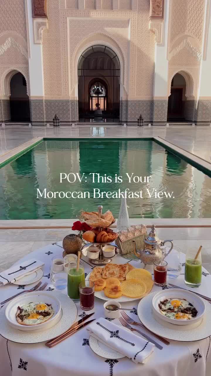 Moroccan Breakfast Bliss at The Oberoi Marrakech