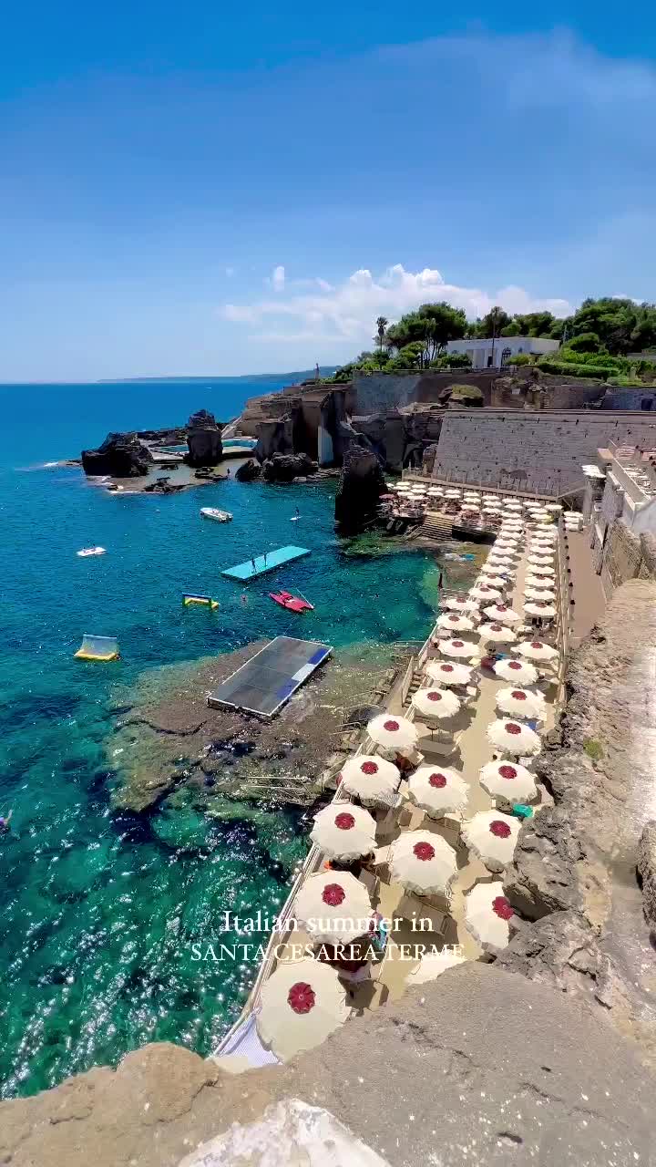 Italian Summer Bliss in Santa Cesarea Terme 🌞