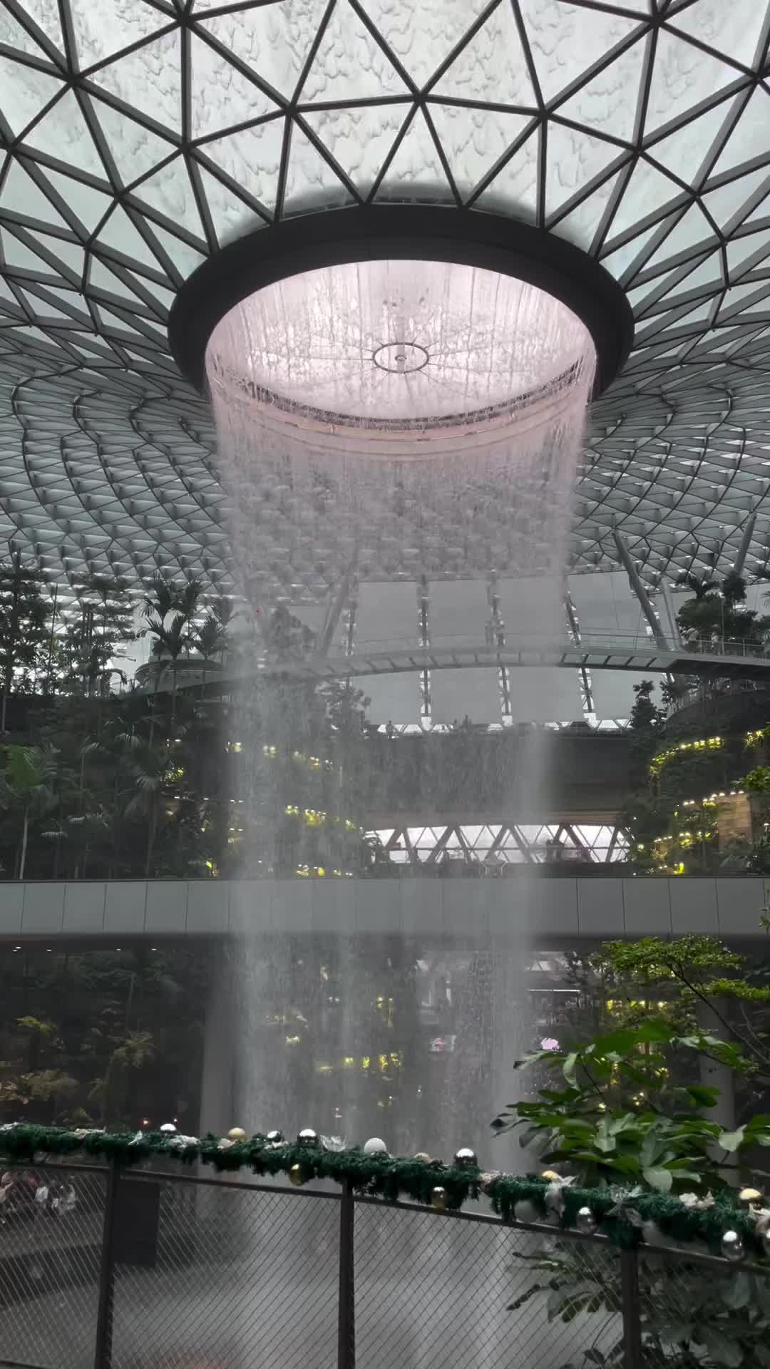 Breathtaking Scenes at Jewel Changi Airport 🎄✨