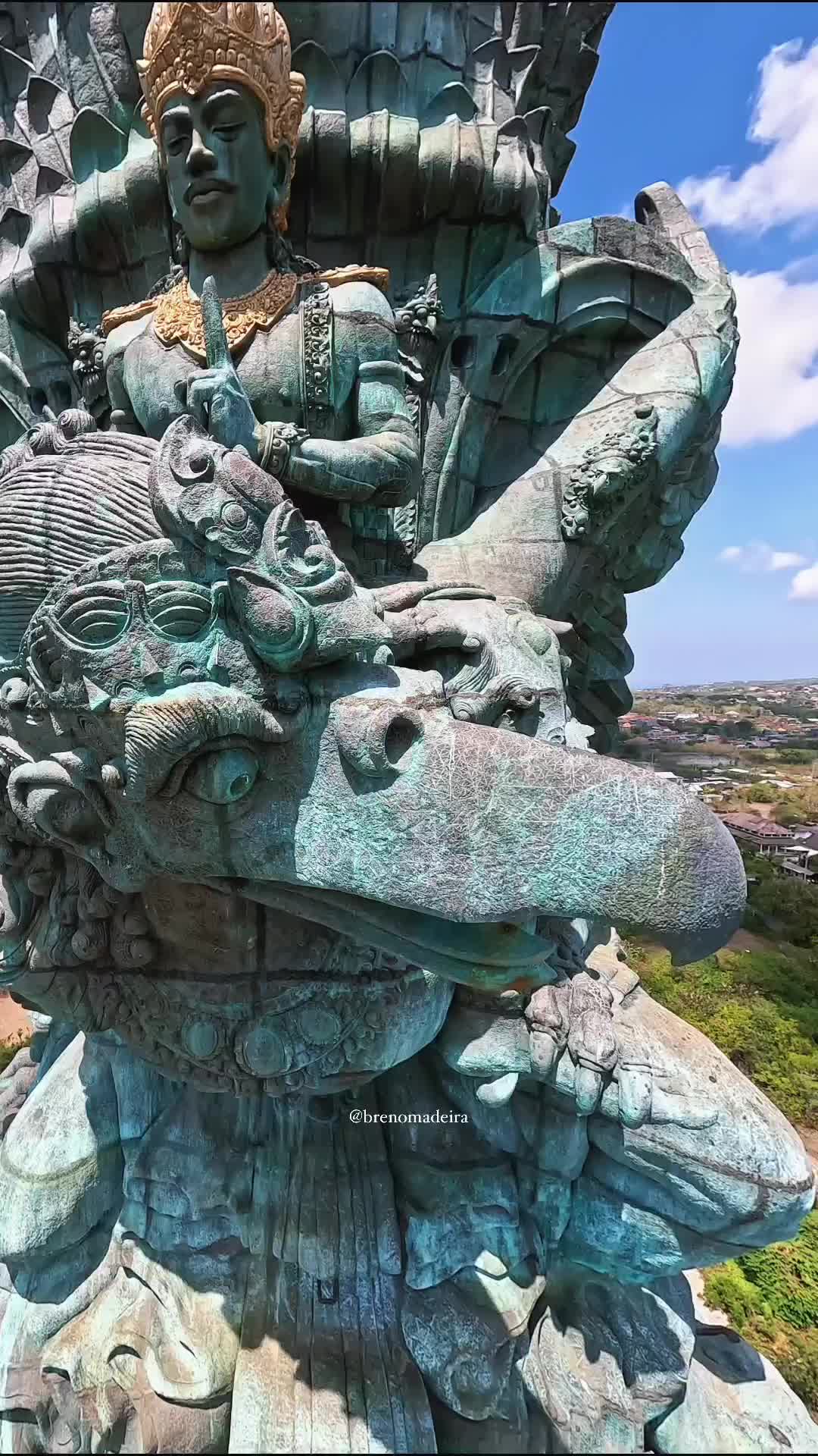 Exploring Garuda Wisnu Kencana in Bali with FPV Drone