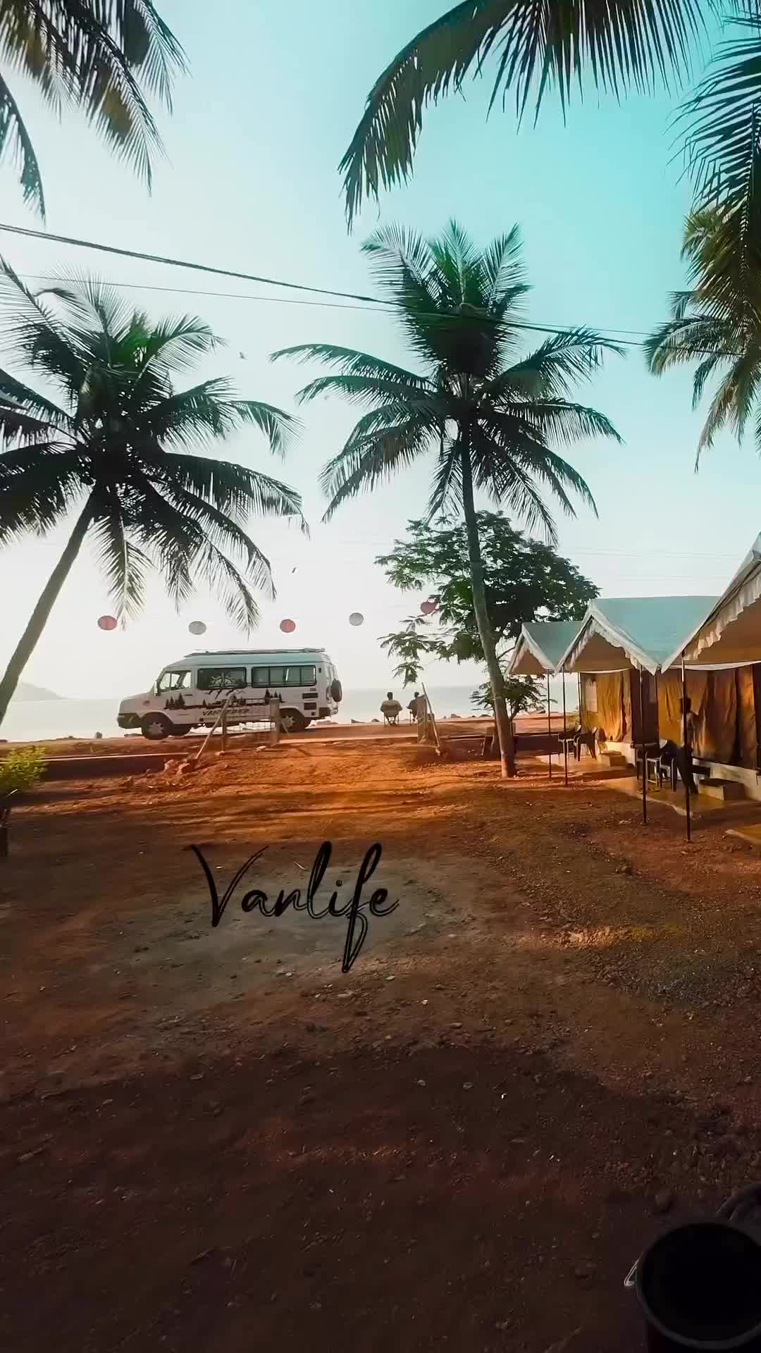 Vanlife at Gokarna Beach: A Tranquil Coastal Getaway