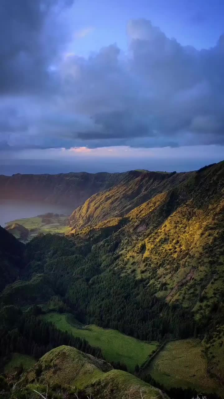 Epic Landscape at Miradouro da Boca do Inferno, Azores