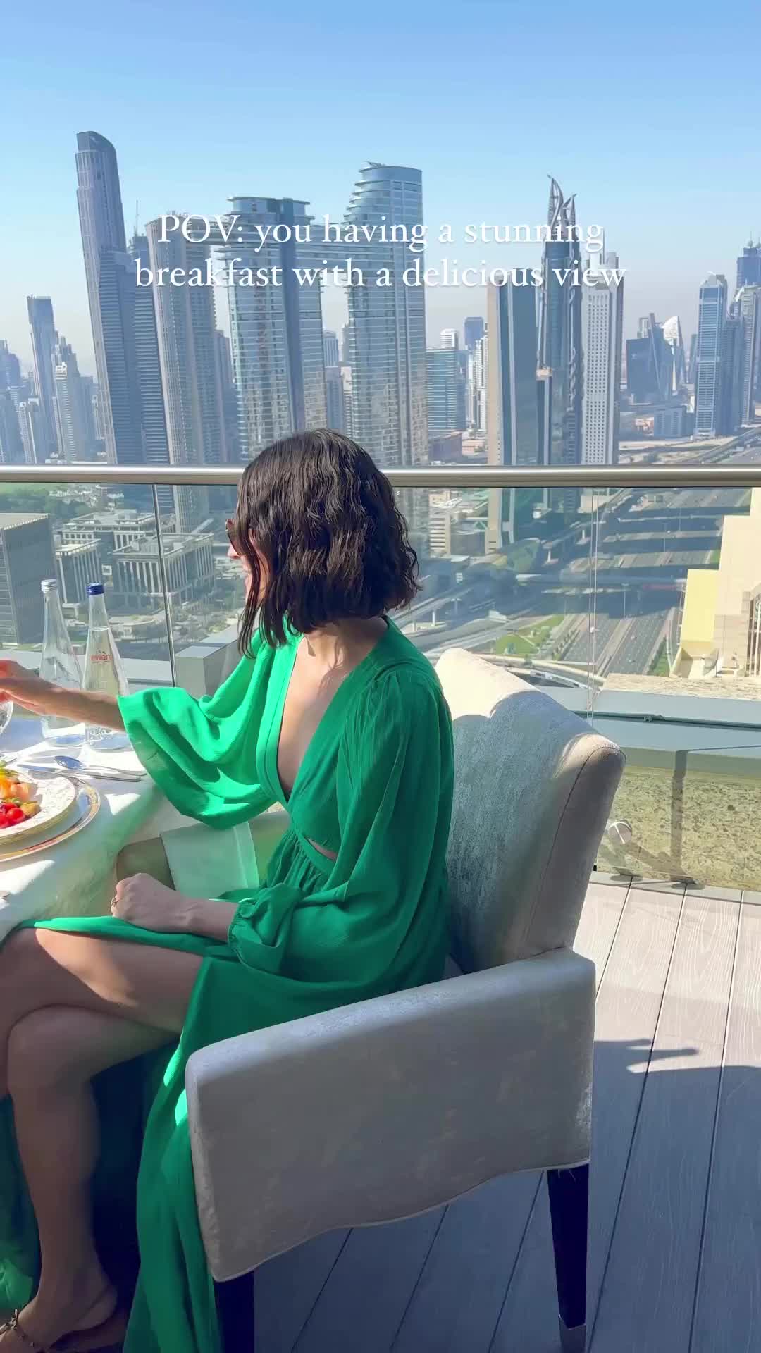 Breakfast with a View at Shangri-La Dubai