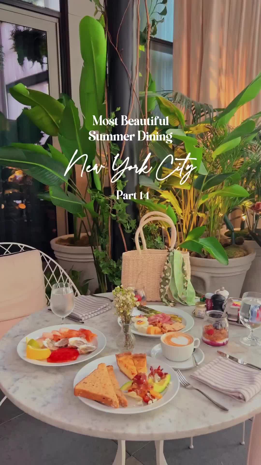 🌿🥂Most Beautiful Summer Dining in NYC • Part 14
A secret garden located in the heart of New York City’s concrete jungle. @terraceatedition is located at Times Square, and has a beautifully decorated outdoor rooftop and restaurant. It’s so lush both outside and inside. 
🍹Would you like to dine here?
✨Follow @fishsflourish for more travel,
dining & aesthetic inspo
·
·
·
#nycrestaurants #nycfood #newyorknewyork #prettycitynewyork #nycdining #timessquare 
nyc restaurants, nyc food, time square, nyc eats