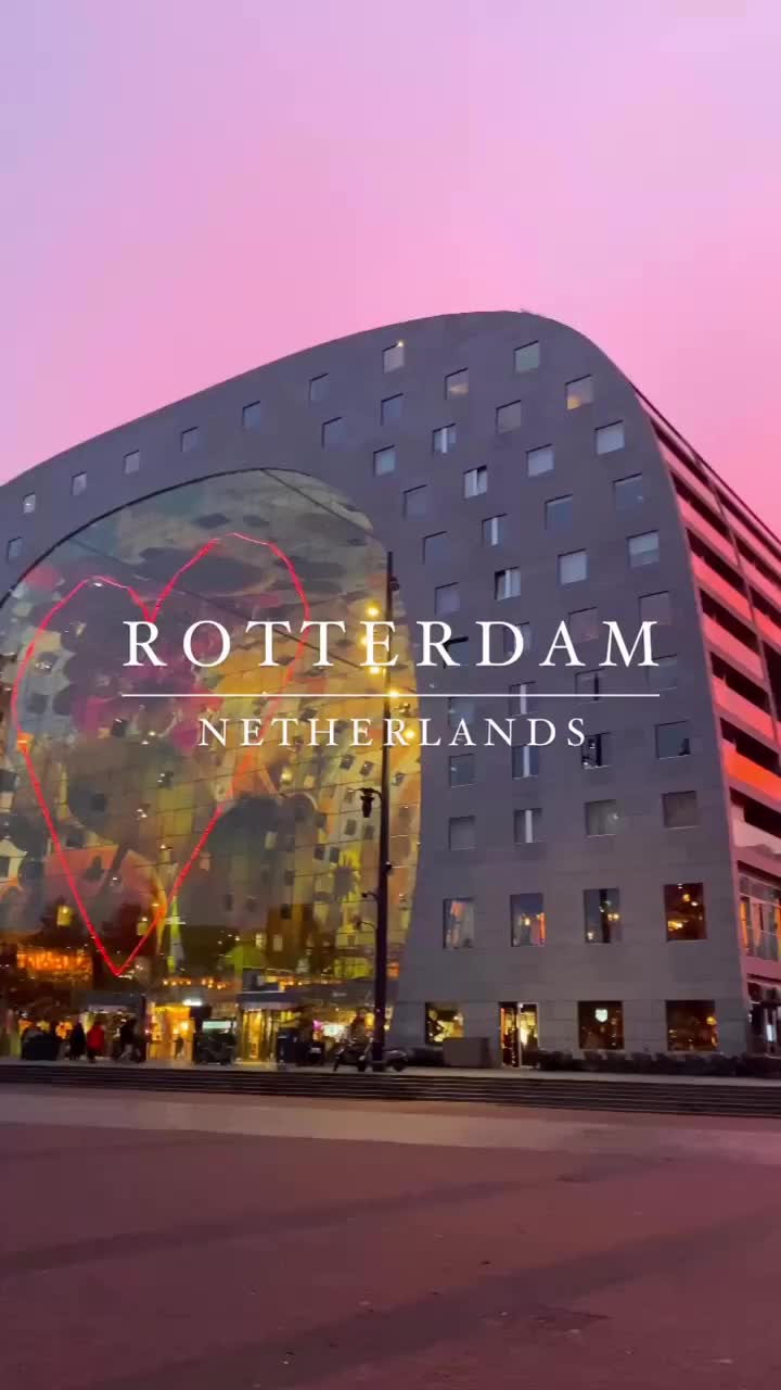 A Beautiful Trip to Modern Rotterdam ✨
