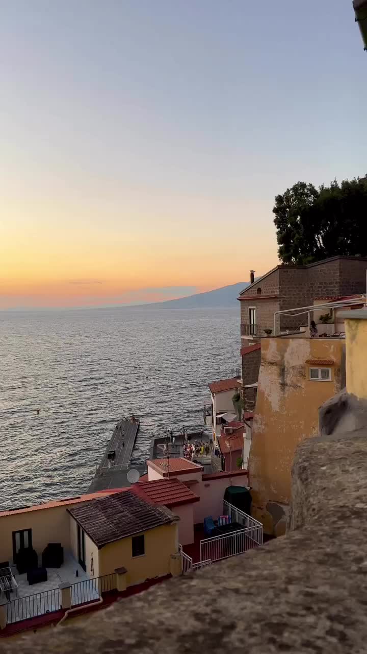 Discover the Enchanting Sunset in Sorrento, Italy