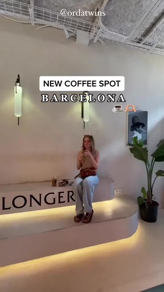 Our new fav coffee spot in Barcelona ☕️🤍 thanks for having us! 

📍 @eat.nudes 

•follow us for more Barcelona and travel tips on our tiktok @ordatwins and here 🤍• 

sound: tiktok 

#barcelonadiaries #barcelonacity #travelguide #ordatwins #barcelonatips #thingstodoinbarcelona #travelforfree #barcelonadays #barcelonafoodie #barcelonanightout #visitbarcelona #visitspain #thingstodoforfree #barcelonainspo #barcelonaexperience #explorebarcelona #barcelonabars #beautifuldestinations #barcelonaspain #barcelonaforfree #barcelonabestplaces #barcelonatravel #barcelonatravelguide #barcelonaguide #barcelonarestaurants