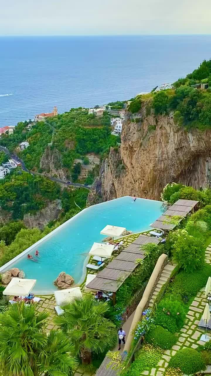 Tranquil Ocean View at Monastero Santa Rosa, Amalfi Coast