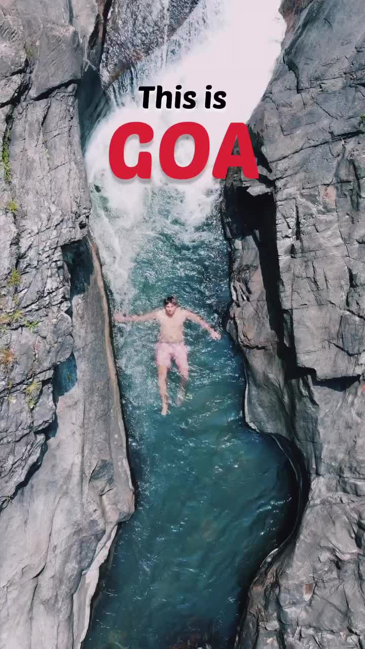 Discover the Hidden Waterfall in Goa, India