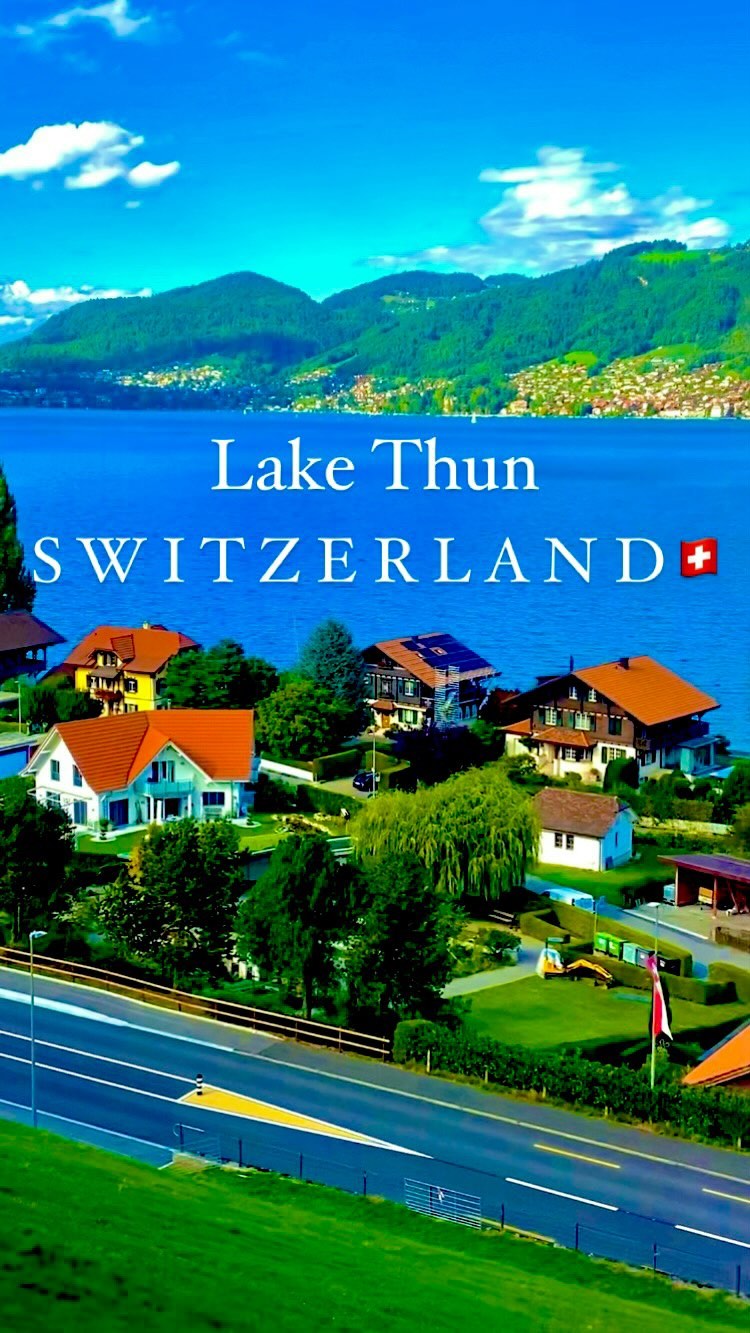 👇🇨🇭SCENIC VIEW BERN-INTERLAKEN TRAIN RIDE🇨🇭👇

🍀YOU WILL PASS THE BEAUTIFUL VIEW OF LAKE THUN & BERNER OBERLAND MOUNTAINS

🍀Highlight the most Beautiful part of lake thun along thun, spiez, faulensee train stop

🍀Bern-Interlaken train is covered by eurail/interrail/ swiss daypass/swiss travel pass

🇨🇭For more 100+ Swiss destinations & inspirations
👉@syifa_in_switzerland

#syifainswitzerland #lake #lakethun #thunersee #swiss #switzerland🇨🇭 #switzerland #myswitzerland #inlovewithswitzerland #ineedswitzerland #beautifulswitzerland #beautifuldestinations #bestofswitzerland #switzerlandwonderland #switzerlandvacations #switzerland_destinations #swiss #swissalpen #swissalps #nature #berneroberland #jungfrau #jungfrauregion #swissblogger #travelblogger #swissinfluencer #earthpix  #visitswitzerland