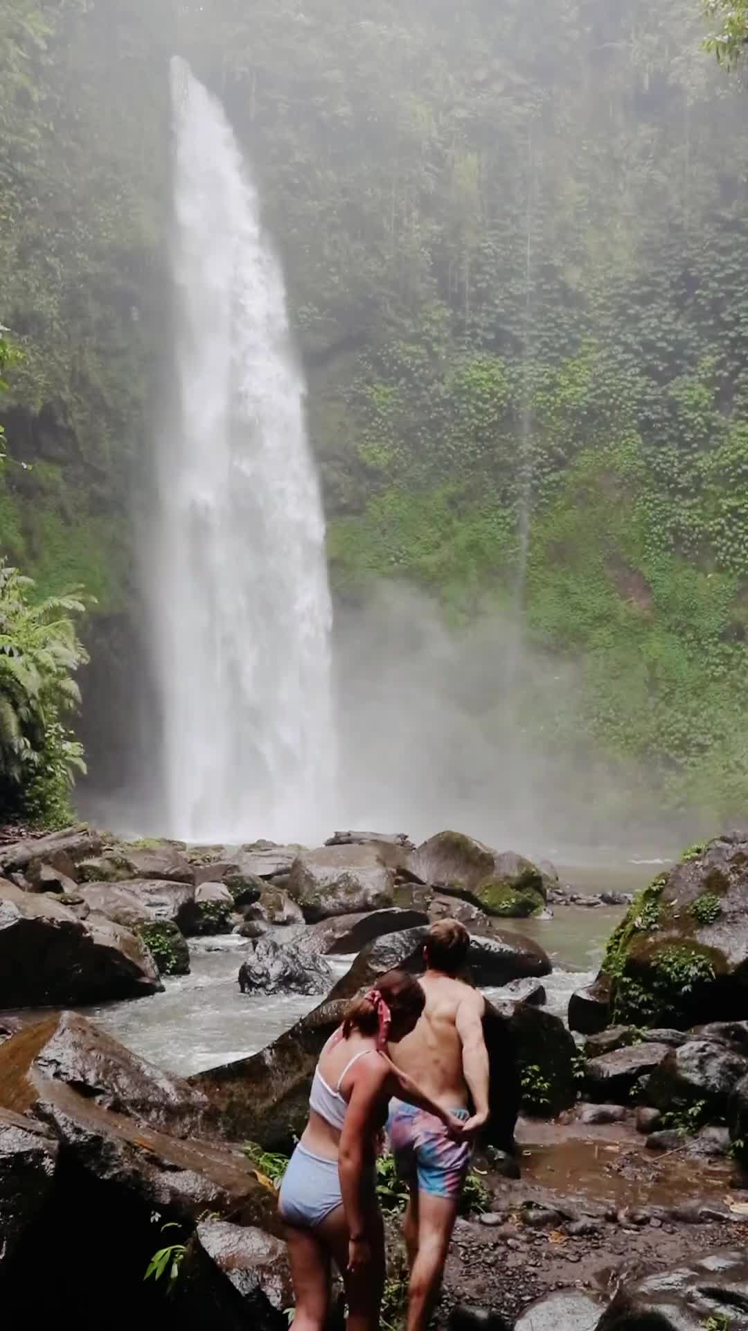 Forever Moments at NungNung Waterfall, Bali 💕