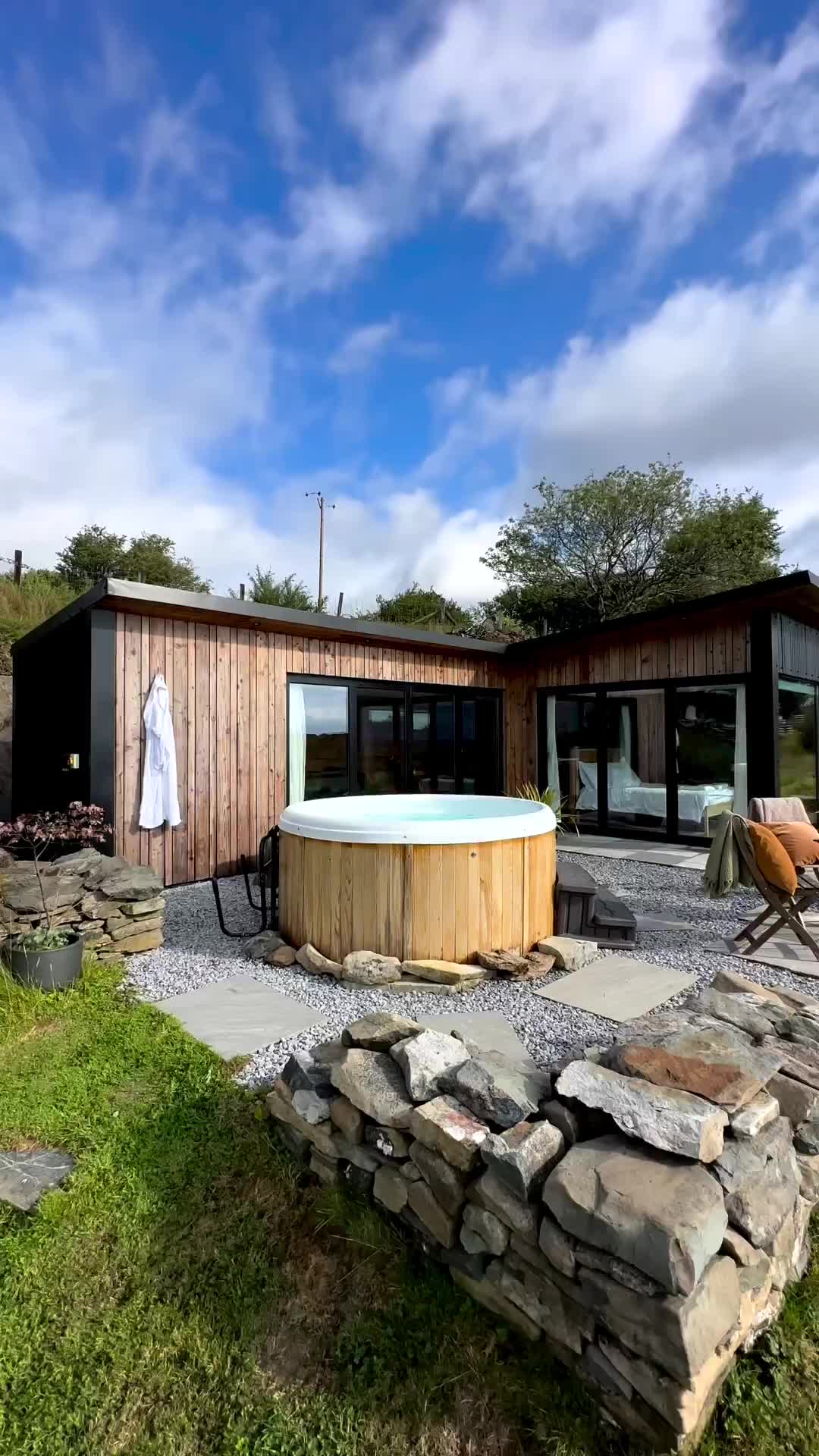 A Welsh Countryside Retreat ✨😍

Experience romance in the rustic-chic @dyffrynceri cabin. Stunning views, bi-fold doors, and a hot tub under the stars. 

Explore Wales’ coastline by day, stargaze by the firepit at night. Your dream escape for two 😍

📸 @billmeasom 

#ukretreats #getaway #travel #staycation #beautifuldestinations #uniquestays