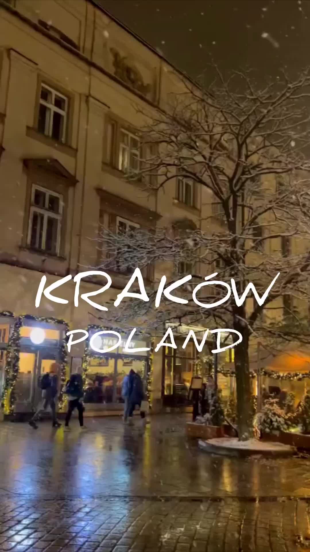 🎄 Celebrate New Year 2024 in Festive Krakow! 🎇
