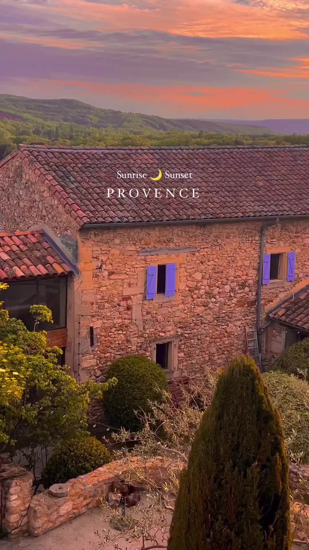 Magical Sunsets & Sunrises in Provence