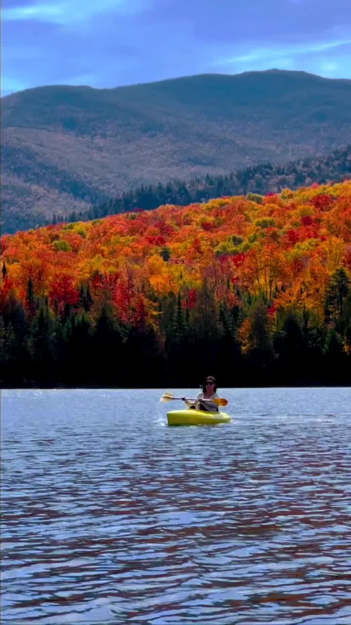 Kayaking in Adirondacks: Fall Adventure in Lake Placid