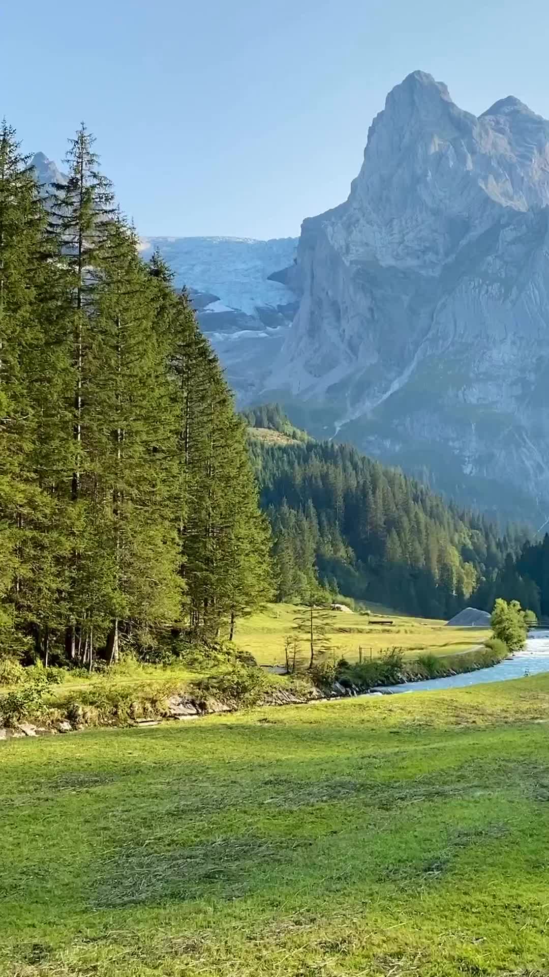 Stunning Bernese Highlands View in Switzerland