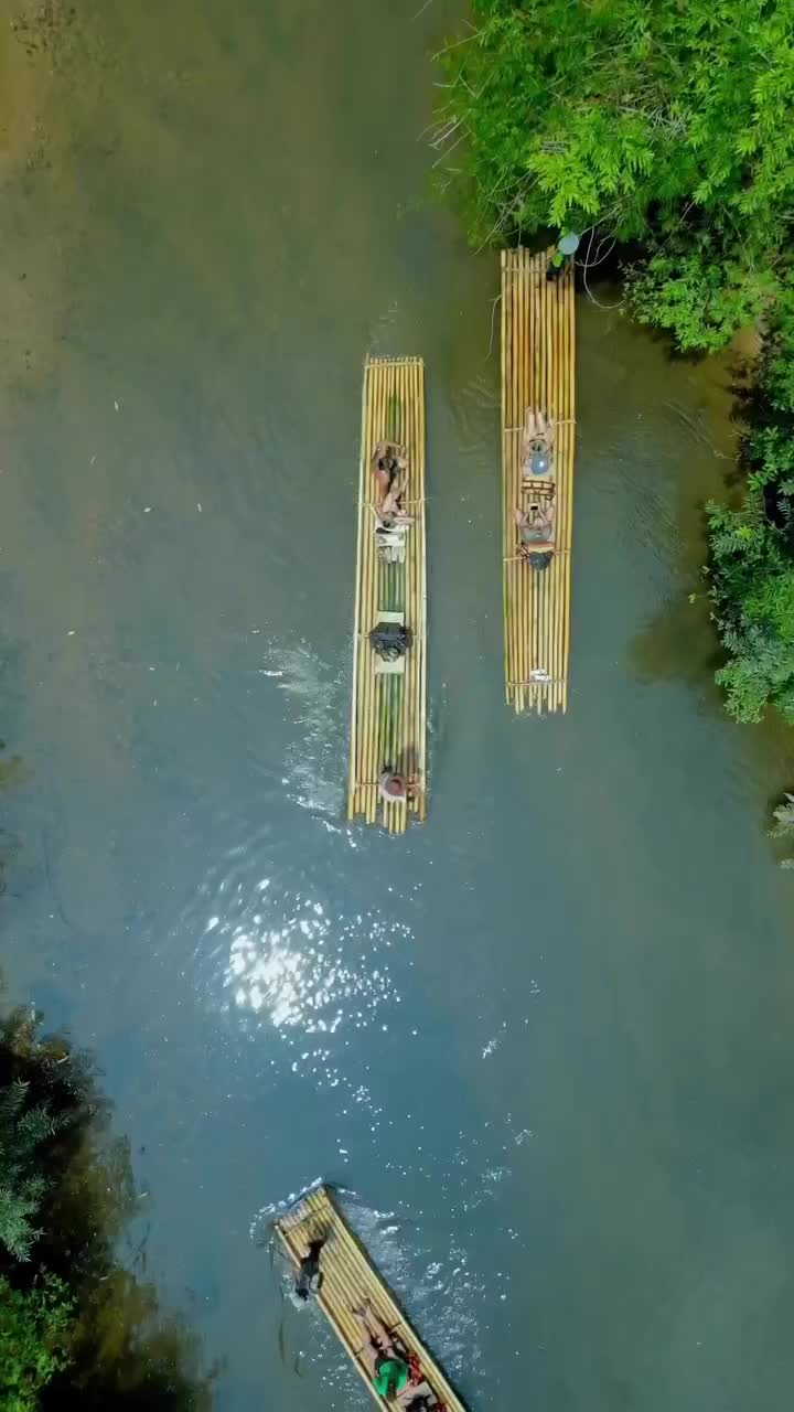 Bamboo Rafting Adventure in Khao Sok National Park