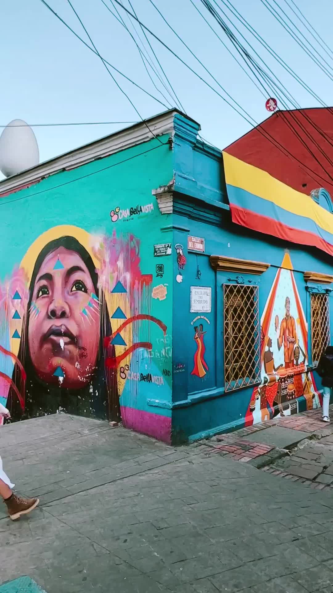 Best places for street art in Bogota⬇️Save this Reel for later!
A lot of Bogota’s street art can be found in the beautiful historic neighbourhood called La Candelaria.
These are some of the best streets to spot incredible art:
⚡️Start at: Plazoleta Chorro de Quevedo
⚡️Walk through the little alley: Calle Del Embudo
⚡️Go further on Carrera 2 until the end
⚡️Turn left to towards Carrera 3
⚡️Turn right on Carrero and follow until Calle 12f.
Definitely have a stroll through the streets around these streets since you can always find some other gems😍

Note: The La Candelaria neighborhood is getting safer and safer each year but we don’t recommend going on this walk at night. During the day you’re completely fine😊

🎥This video is edited with our Mobile Video Filter R6, available through the link in our Bio✨

#bogota #graffiti #streetart #artofinstagram #colombia #visitcolombia #travelcolombia #colombiatravel #travelblog #traveller #bogotart #bogotacolombia #saltypresets