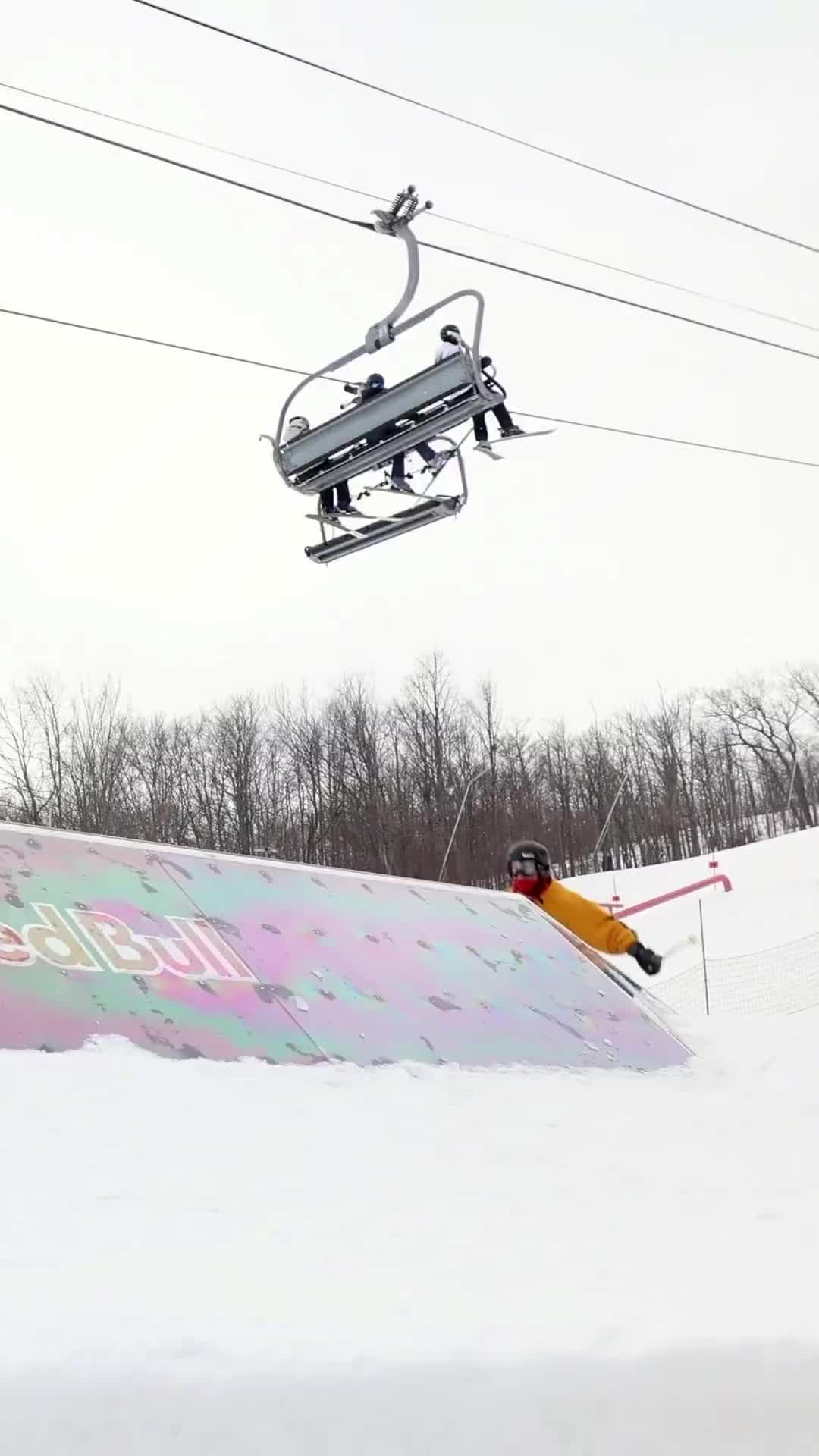 Exciting Ski Clips from Kyiv's Double Triple Fest