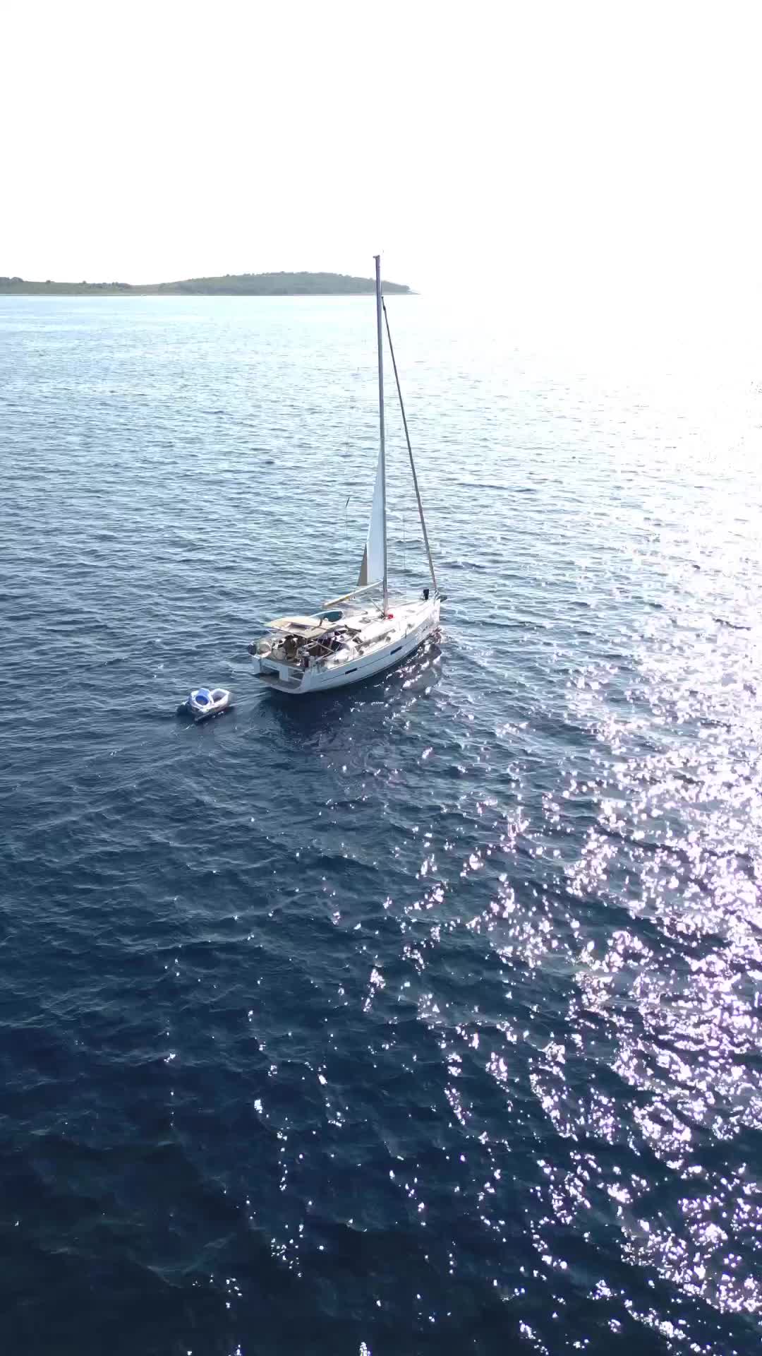 Explore Primošten's Azure Waters with Stunning Sailing Yacht