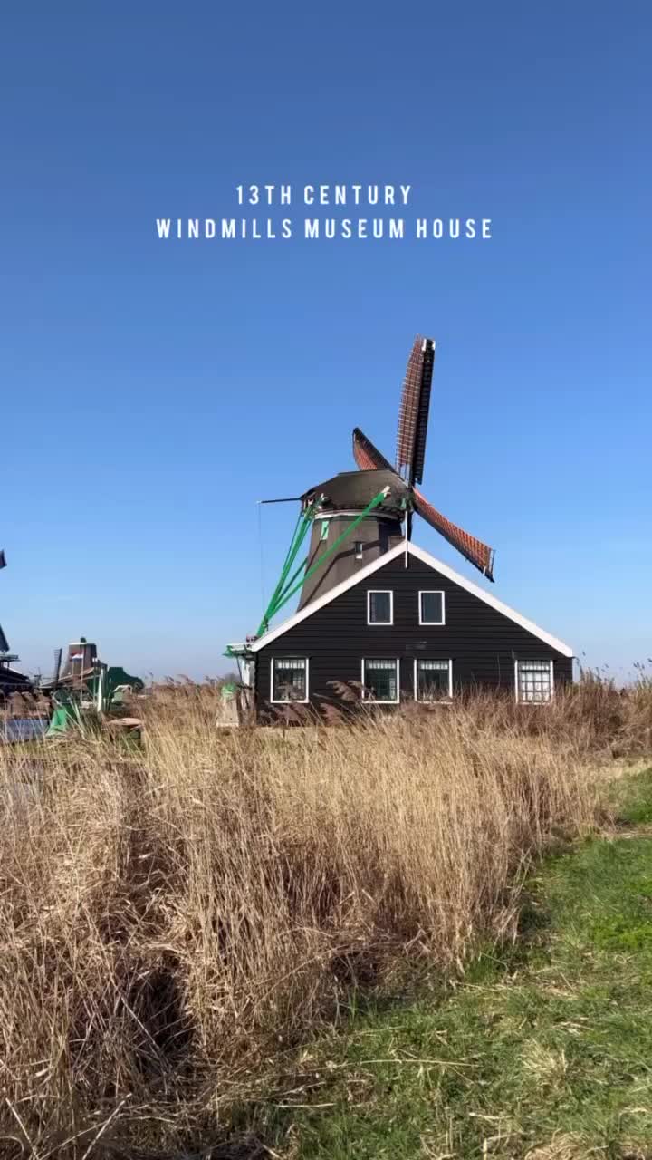 Explore Windmills Museum at Zaanse Schans, Amsterdam