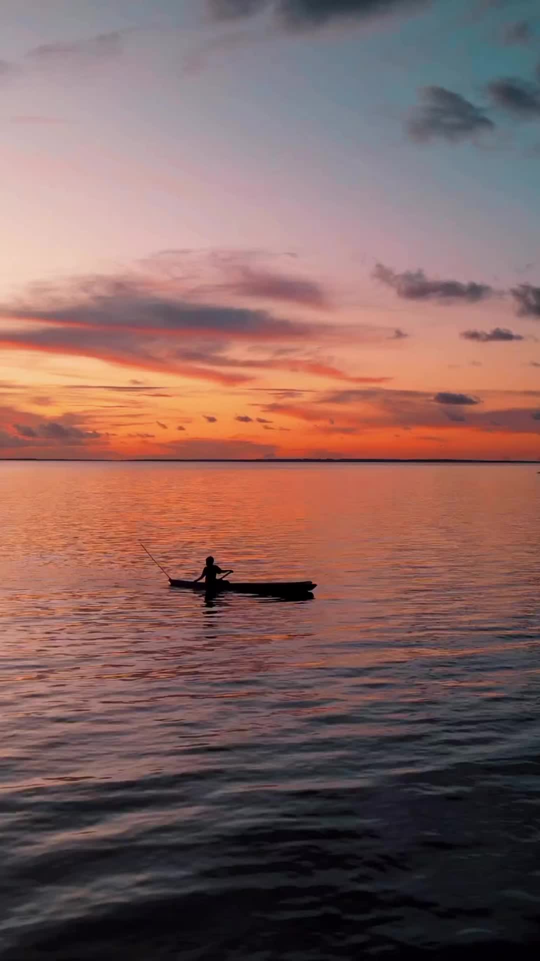 Stunning Sunsets at Moyo Island, Indonesia