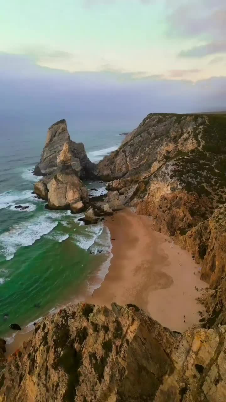 Ursa Beach, full guide 👇

🔒 Save this for your next trip

Ursa Beach is one of Portugal’s most beautiful beaches and
the westernmost beach in mainland Europe.

I'll be honest, it takes some effort to reach (you’ll have to follow a path that goes down a cliff), but is definitely worth it as it’s wild and unspoiled and most of the times, desert!

📍 How to get here

If you don’t have a car, it takes some time and effort to reach Praia da Ursa.

👉 From Lisbon: take the train to Cascais from Cais do Sodré station. Once at Cascais, hop on bus 403 of the Scotturb company to Cabo da Roca.

👉 From Sintra: take the 403 bus and stop to Cascais and hop off at Cabo da Roca.

🚙 If you go by car, you may park in Cabo da Roca or on the gravel road where the trail down to the beach begins (for free).

🎒 What to Take:
1. Sneakers instead of flip-flops,
2. light backpack,
3. water & food,
4. bags to take all the trash with you,
5. towel & sunscreen,
6. fully-charged phone or camera for photos.

A recommendation I can give you, is to leave the beach before sunset, otherwise you'll be like me, climbing up the cliff pitch black using the phone's flashlight 😅

Follow @nesuxi  for more tips and inspiration ✨

#portugal #lisboa #lisbon #dji #super_portugal #beachlife #sand #visitportugal #portugaldenorteasul #ig_portugal #portugal_de_sonho #portugal_em_fotos #wu_portugal #portugalalive #dronestagram  #surf #portugalcomefeitos #drones  #amar_portugal #loves_portugal #p3top #ursabeach #playa #droneoftheday  #super_lisboa #dronevideo  #estaes_portugal #dronephotography  #lisbona #sintra