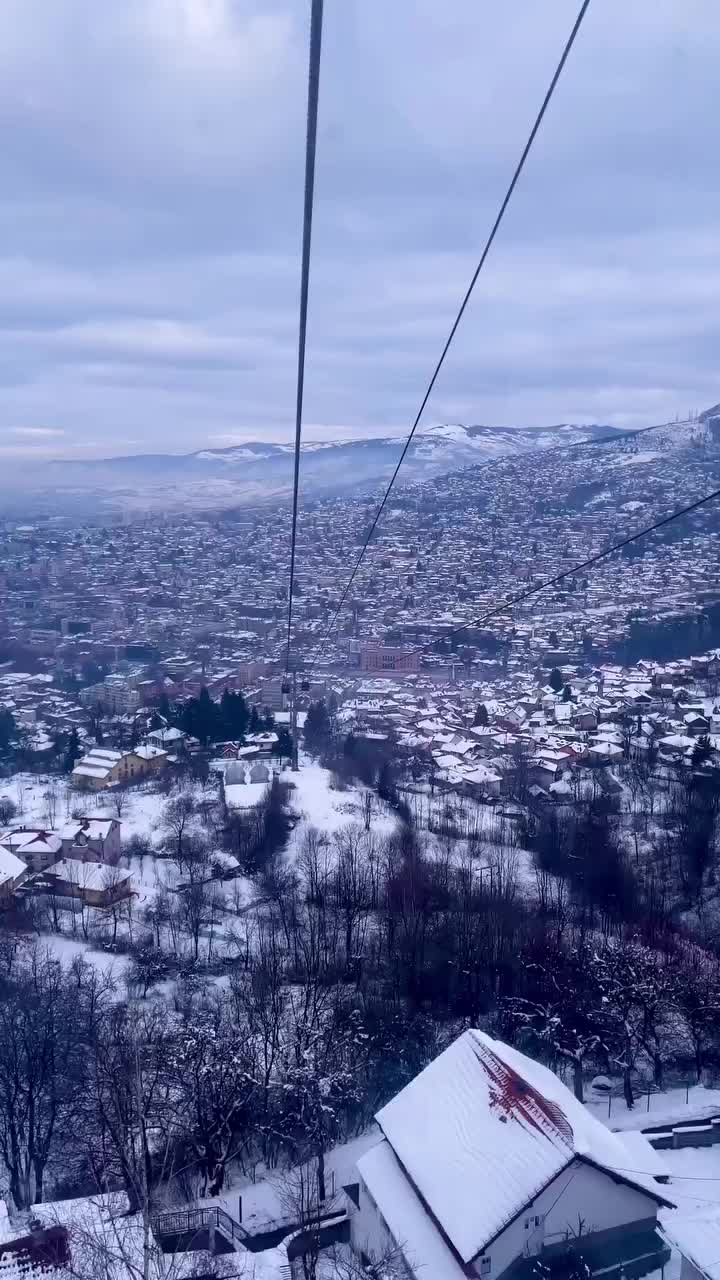 Winter Wonderland in Sarajevo: A Snowy Escape
