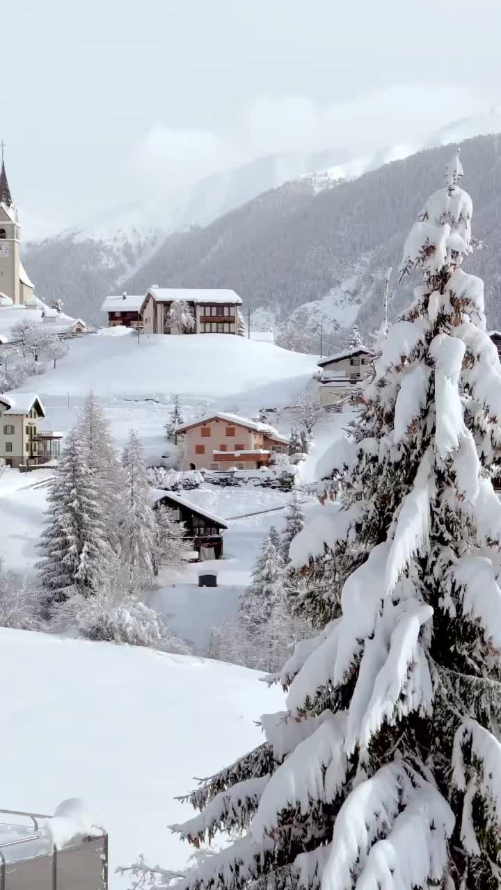 Winter Fairytale in Graubünden, Switzerland