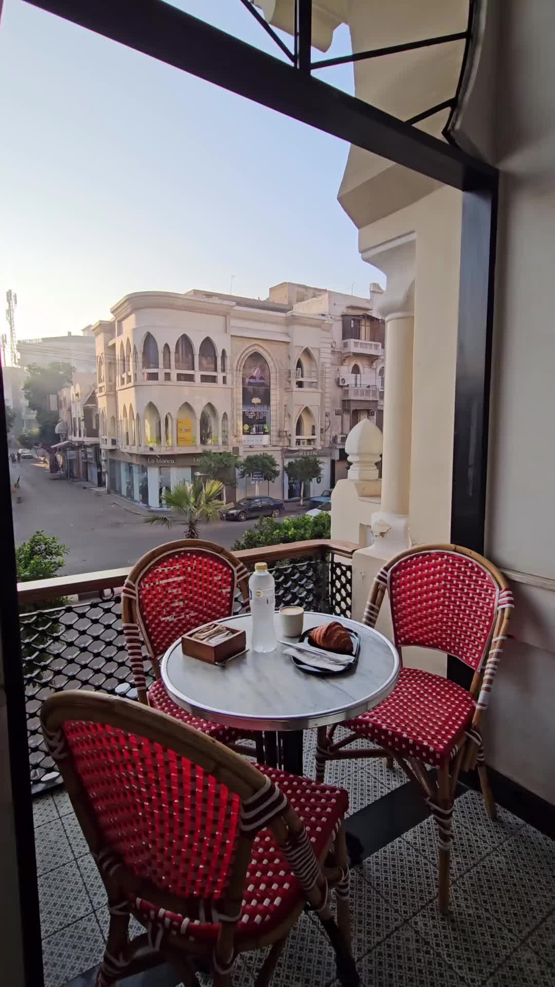 Serene Morning Coffee in El Korba, Cairo