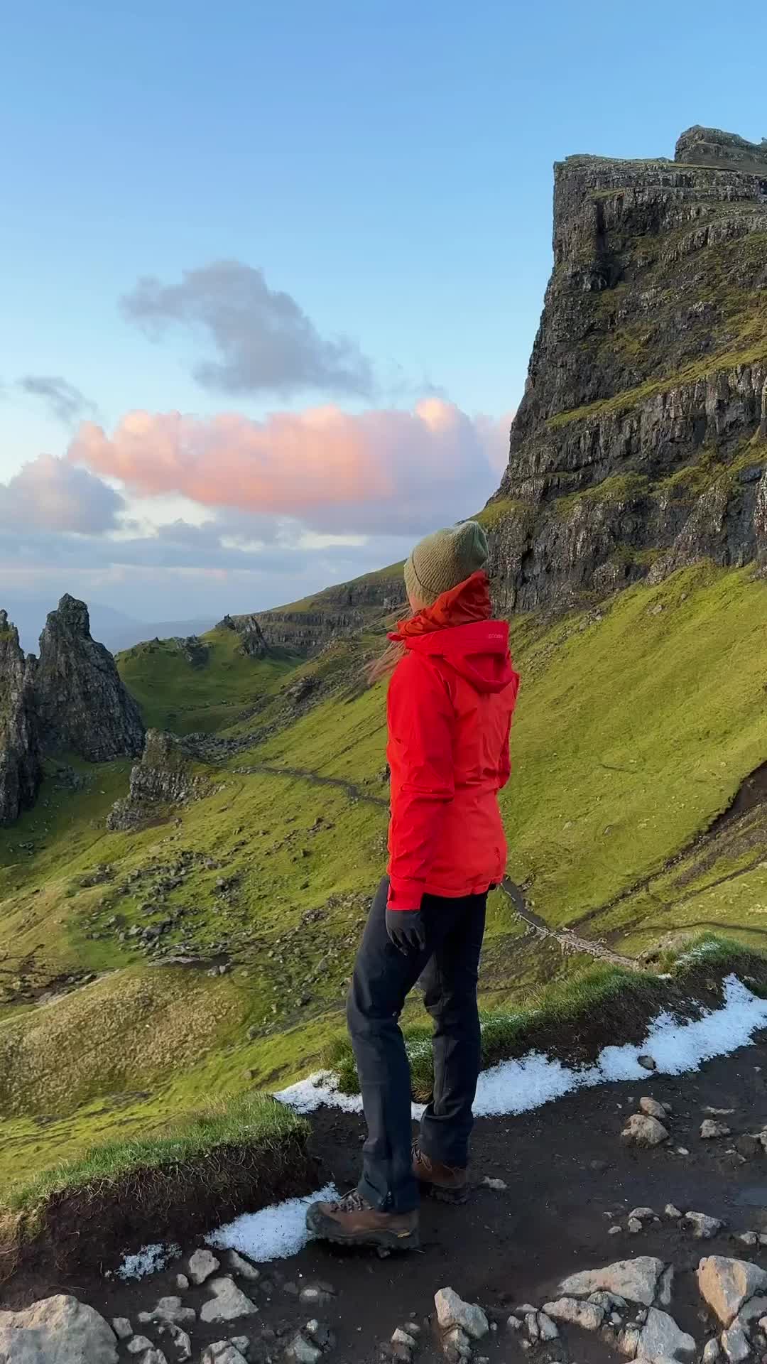 First Light at Old Man of Storr, Scotland