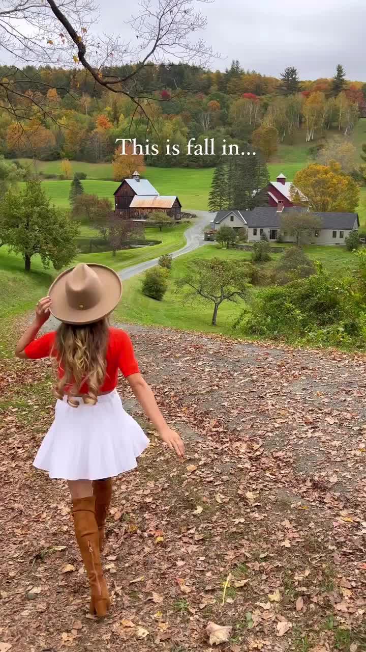 Beautiful Fall Foliage in New England Road Trip
