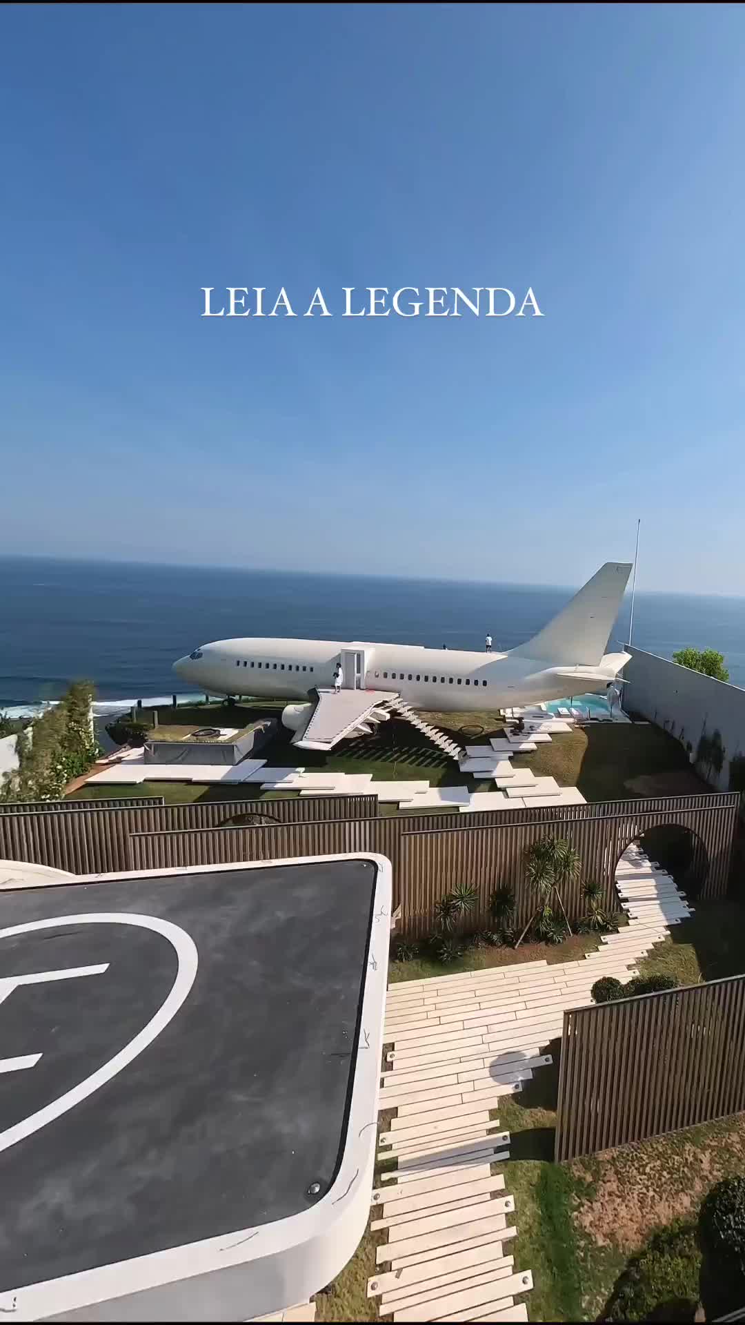 Luxury Beachfront Airplane Stay in Bali