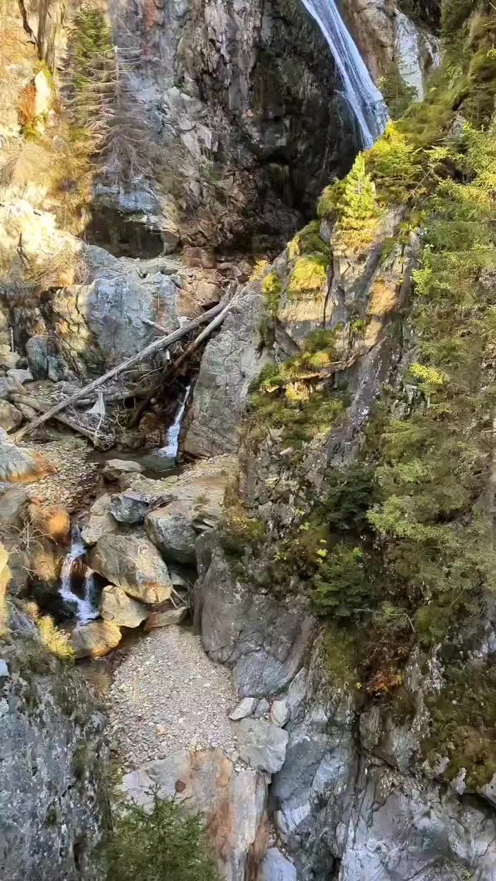 Autumn Vibes at La Cascade du Boréon, Saint-Martin-Vésubie