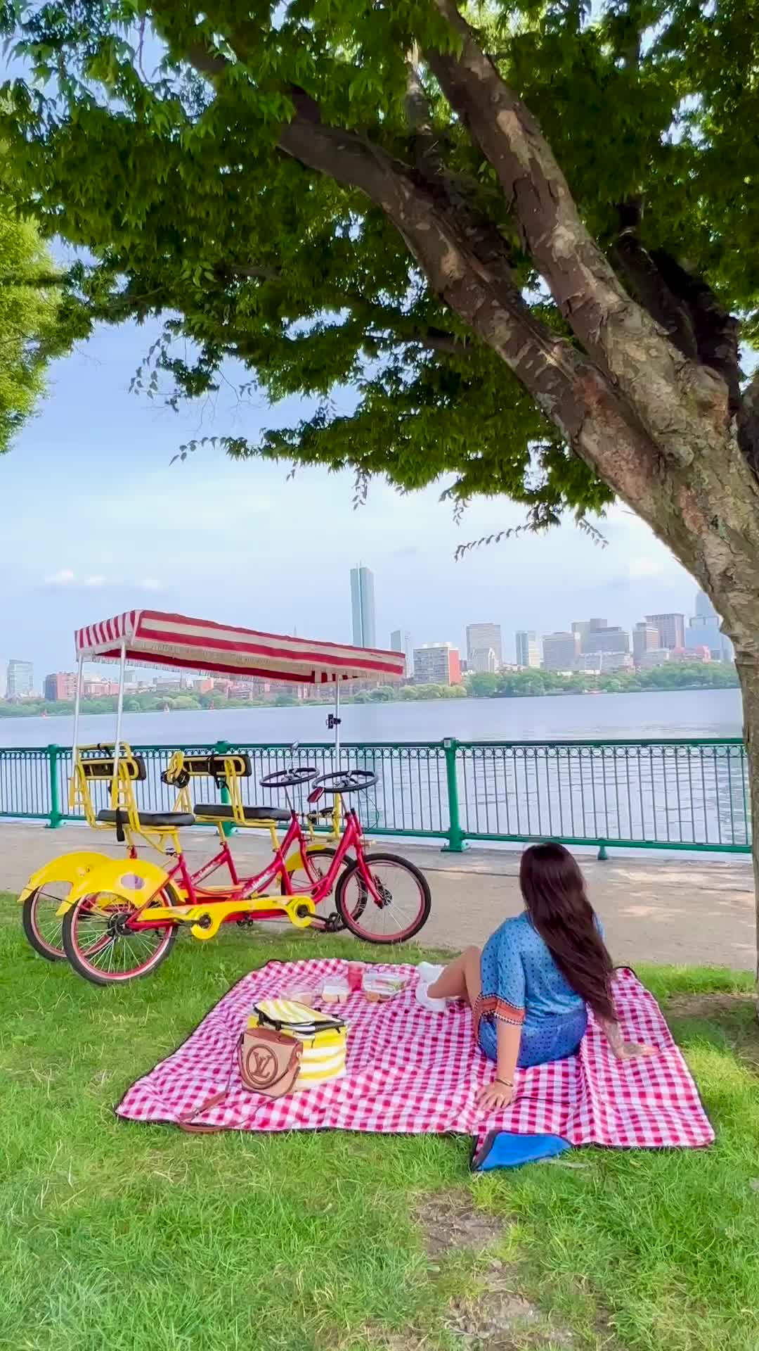 Summer in Boston: Cycling & Picnics by the Charles River