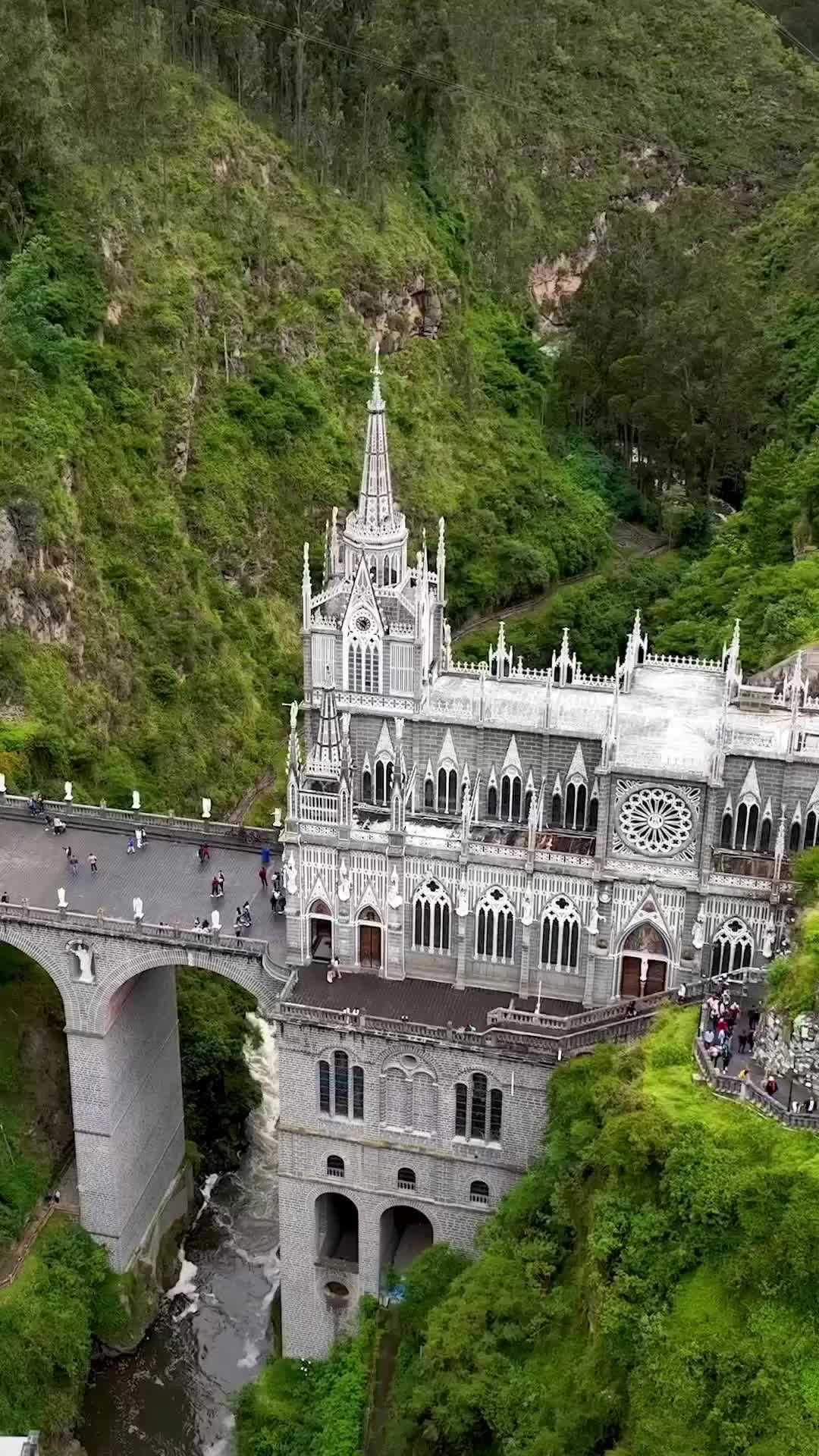 Discover El Santuario de Las Lajas in Colombia