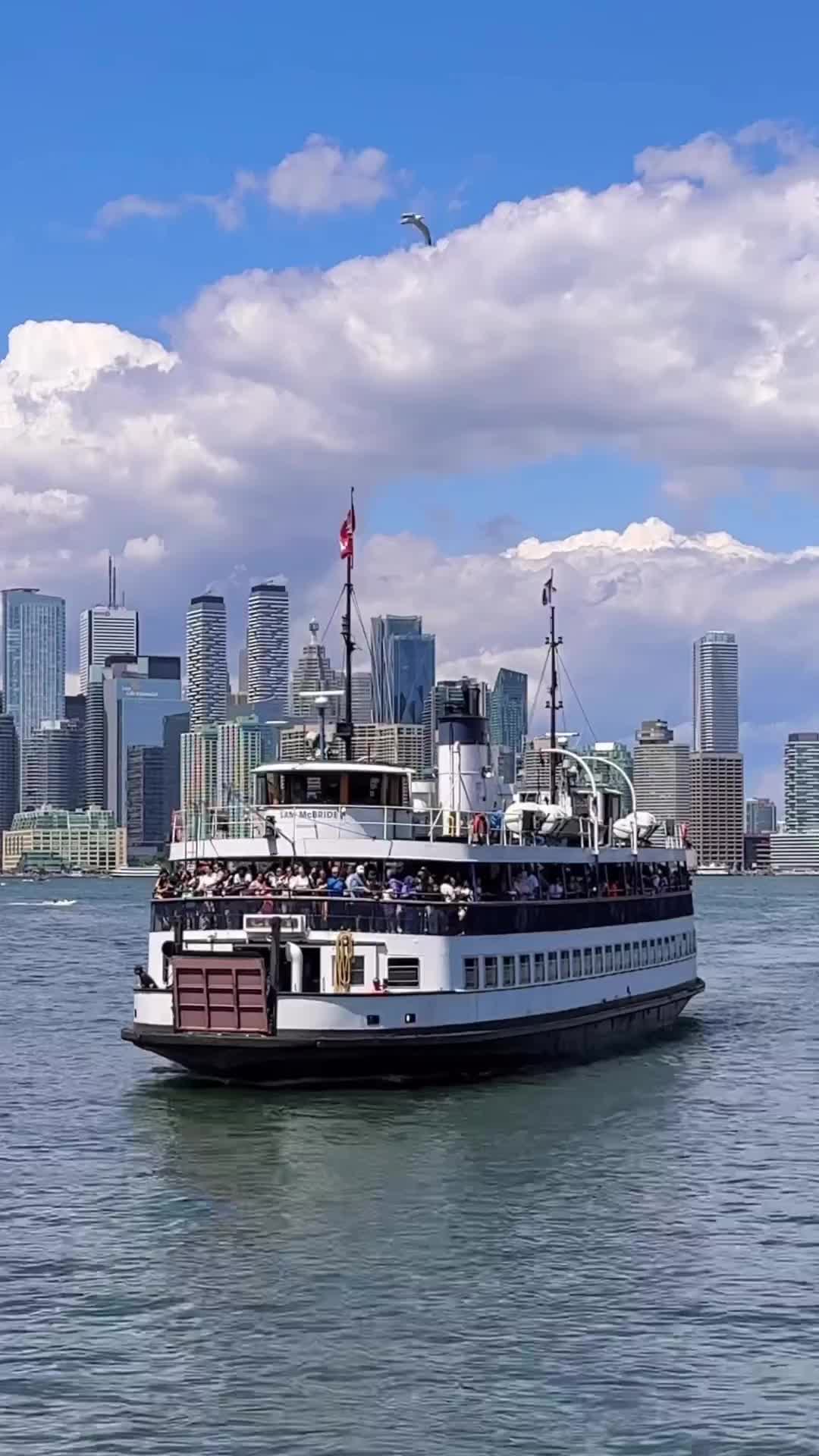 Summertime Toronto Skyline from Centre Island 🇨🇦