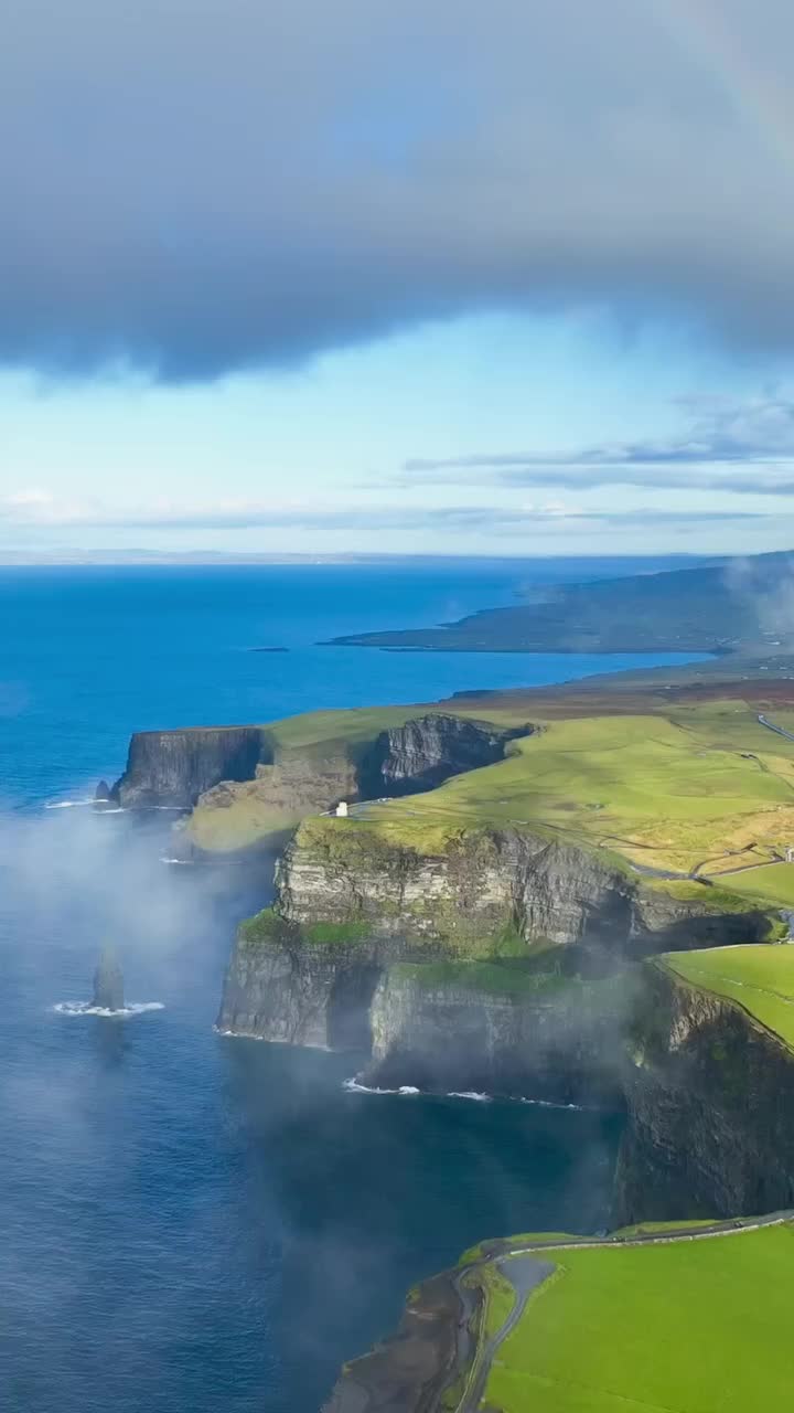 When you head to the Cliffs of Moher, you’re coming for one of two things: the staggering height of the rock face, and the stunning views from the top.

Soaring to 214m, the striated stone reaches its long fingers southward to counties Cork and Kerry beyond, and from O’Brien’s Tower those with a keen eye may even be able to spot the Aran Islands to the north.

As the sea spray fills the air with the invigorating freshness of the Wild Atlantic Way, it’s hard not to feel as though you’re braving the ocean from the prow of a magnificent ship. To make the most of the magic, nothing quite beats a wind-whipped trek across the clifftop, the edges peaking slightly upwards like the crests of the waves that roll endlessly below. Try the Doolin Cliff Walk: it leads you down the full length of the well-worn trail to the hugely informative Visitor Centre, set into the hillside like a hobbit house.

#cliffsofmoher #ireland #wildatlanticway #travel #discoverireland #countyclare #irelandtravel #nature #irish #visitireland #cliffs #doolin #kehenderson #clare #dublin #loveireland #visitclare #galway #failteireland #lahinch #burren #liscannor #gram #landscape #instaireland #irlanda #photography #irelandphotography #ennistymon #tourismireland