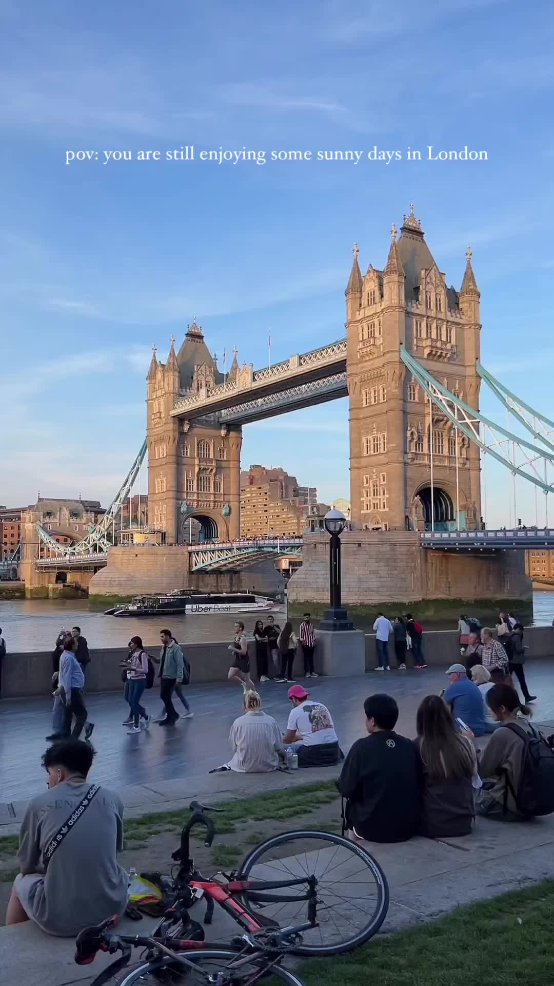 Relax at Potters Field Park with Stunning Tower Bridge Views