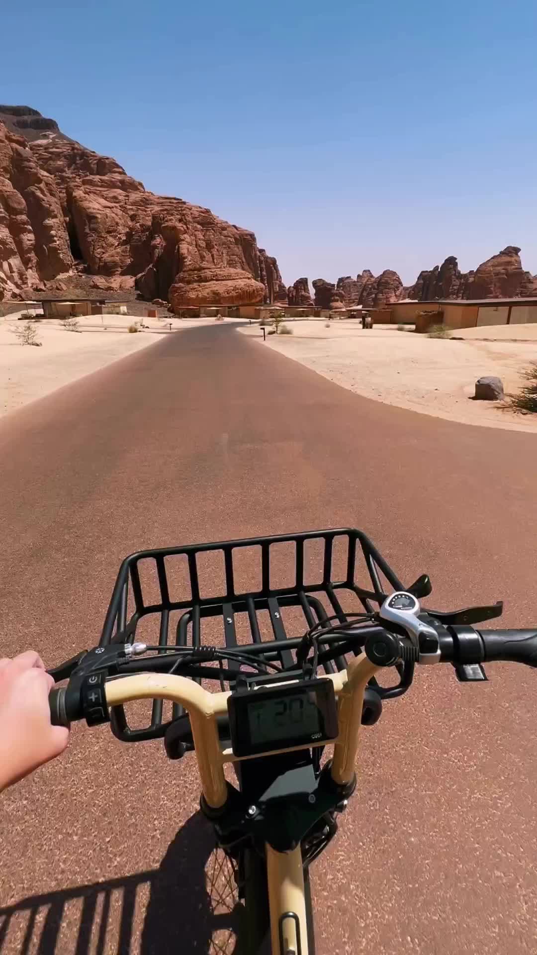 Cycling Adventure in Saudi Arabia's Desert Resort