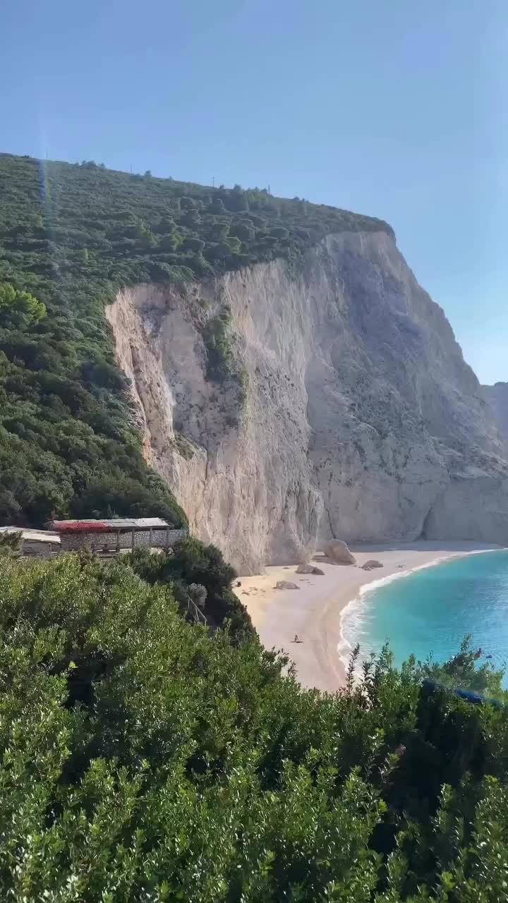 Stunning Porto Katsiki Beach in Lefkada, Greece